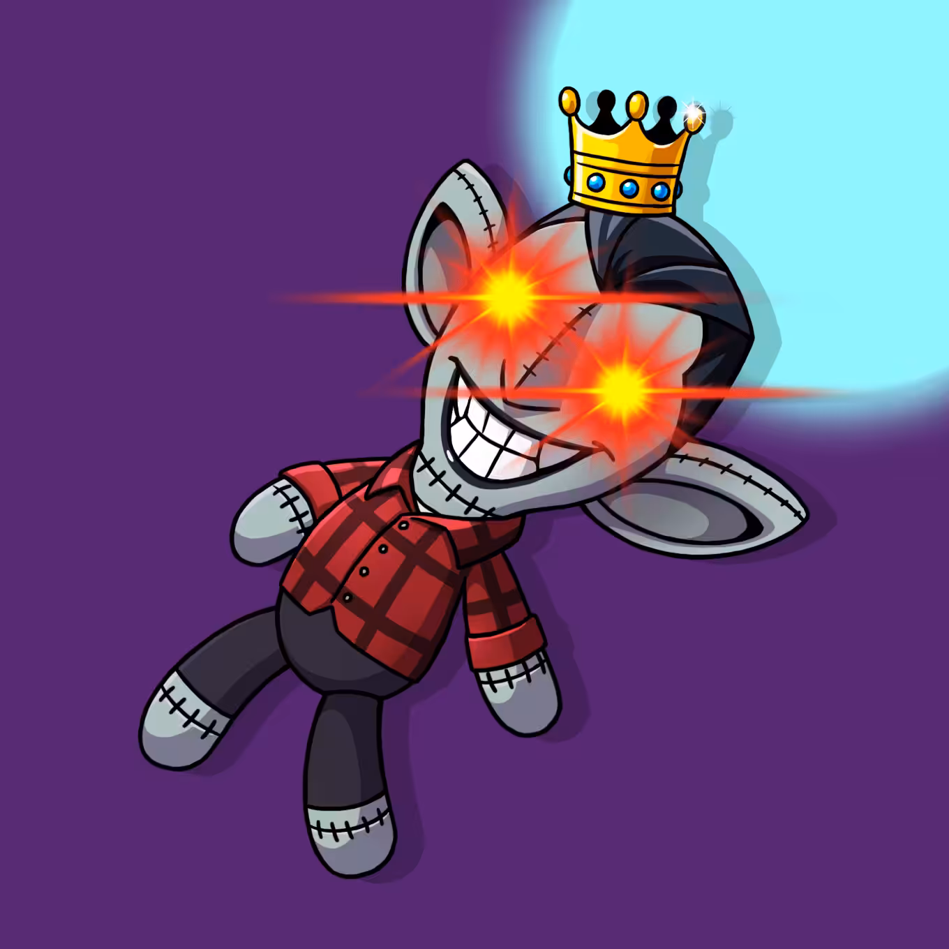 #2191 Sneaky Vampire Teddy