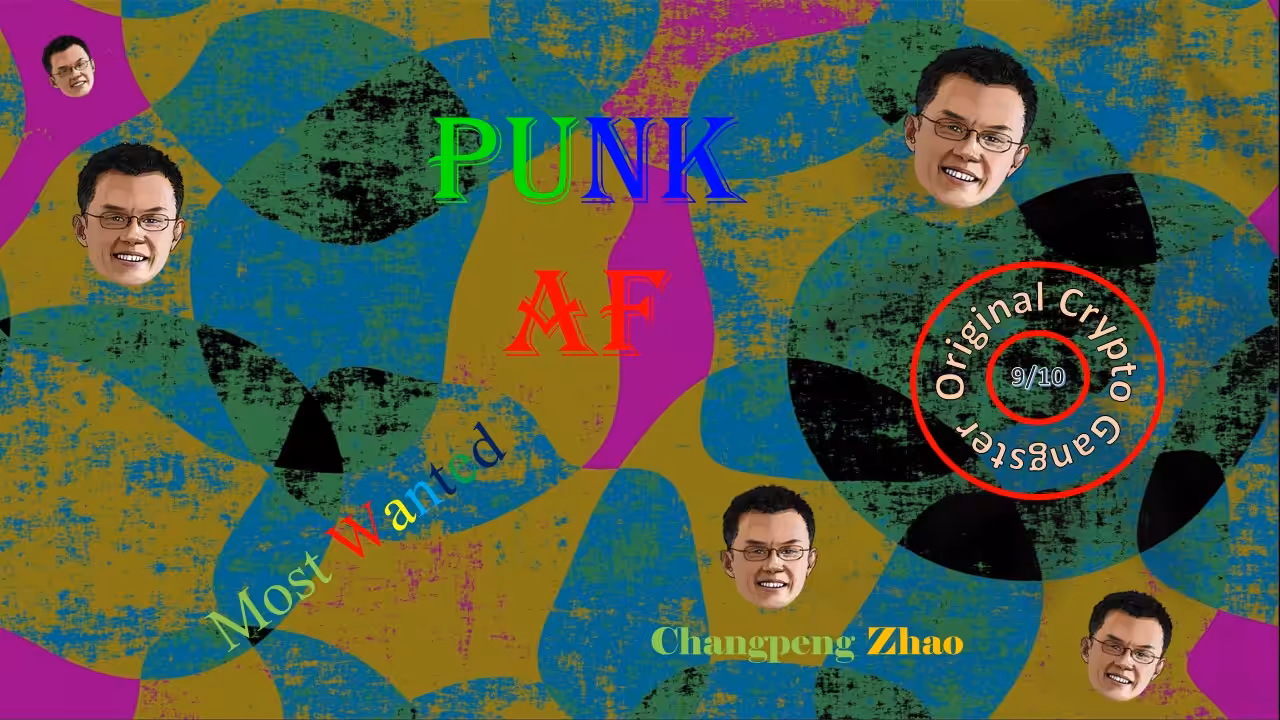 PUNK AF Collection (Most Wanted) - Changpeng Zhao