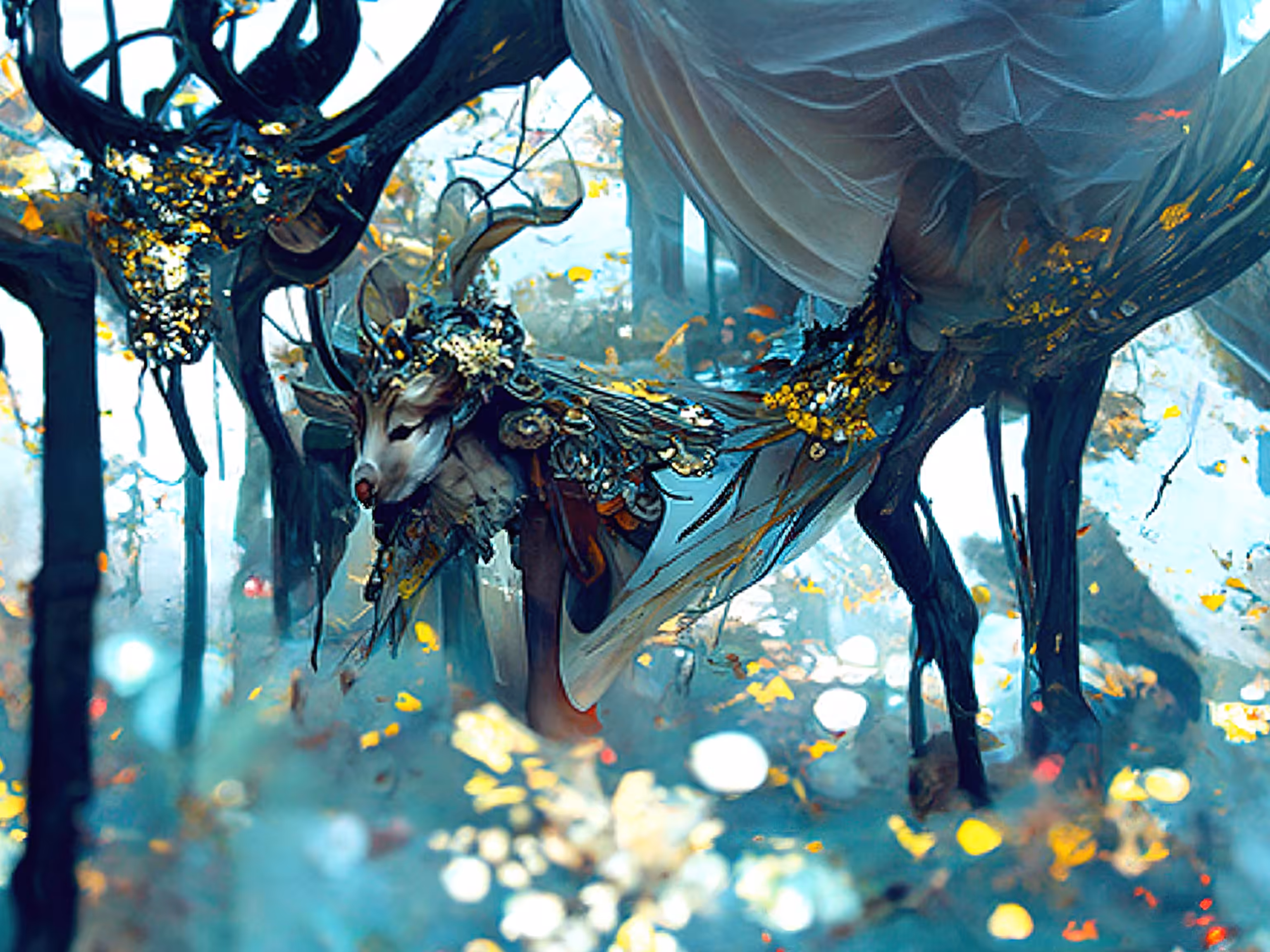 Magical Forest #3 - AI Assisted