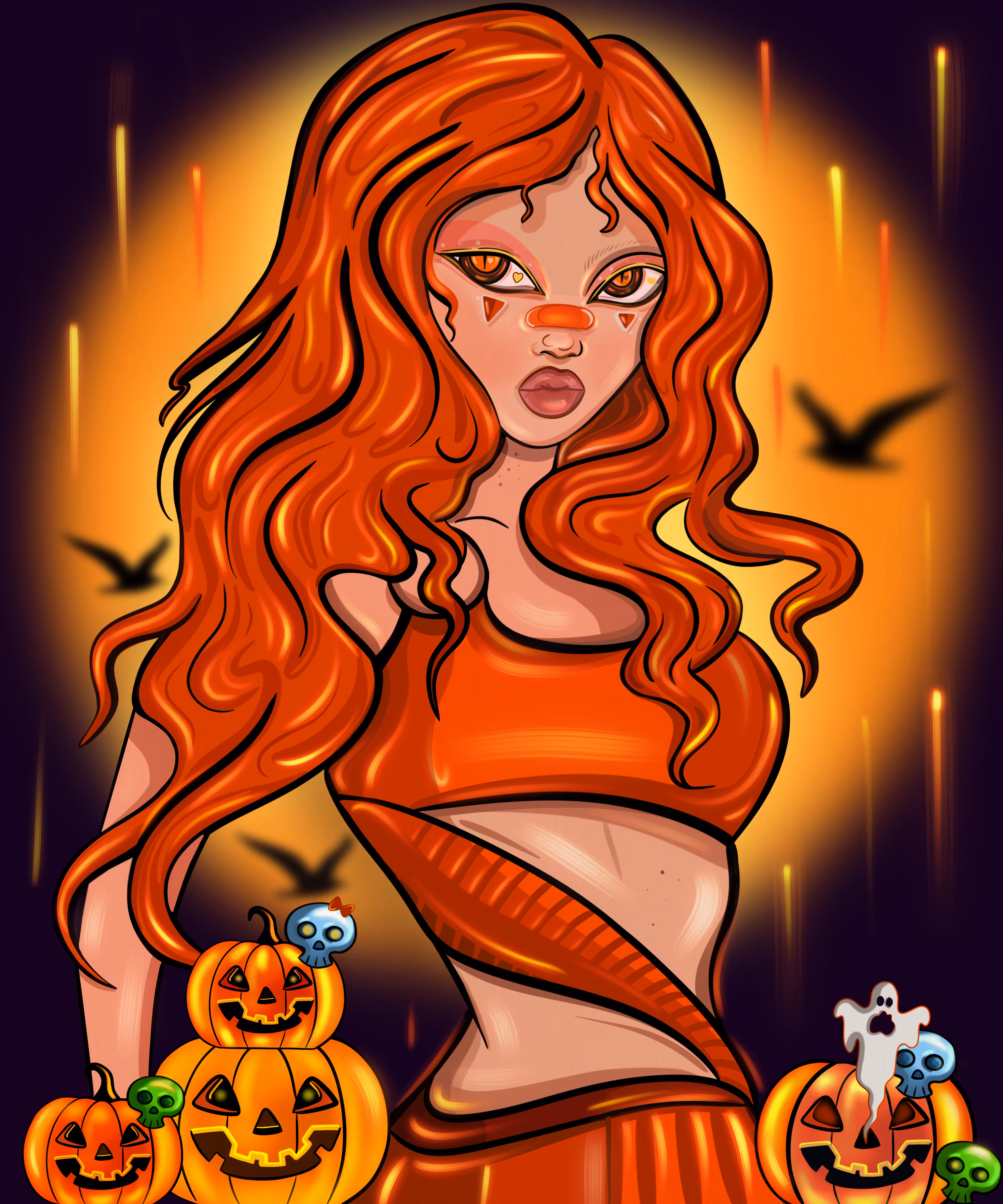 A Journey Through Colors: Miss Midnight