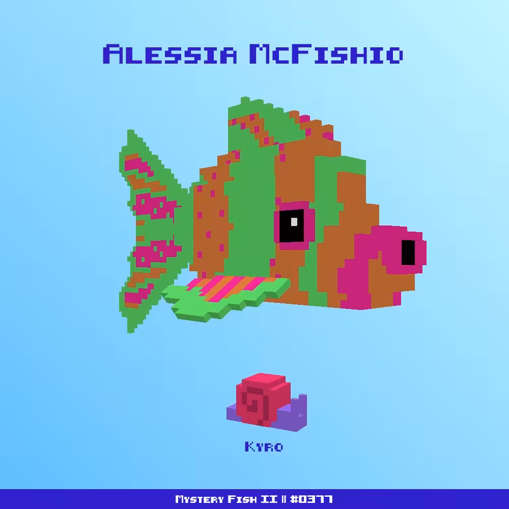 Alessia McFishio :: Mystery Fish 0377/1000 
