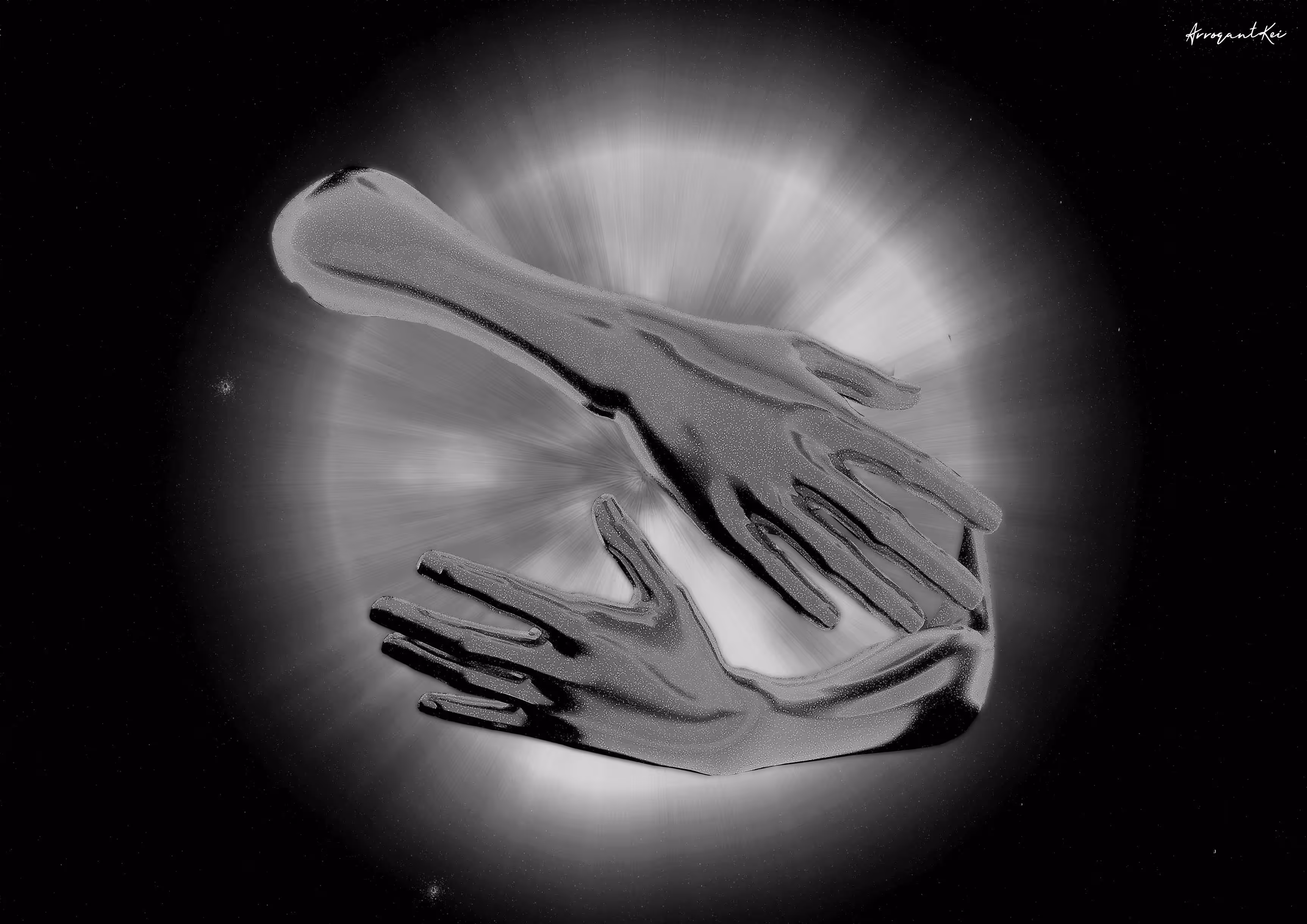 Enveloped In Light (Noir)