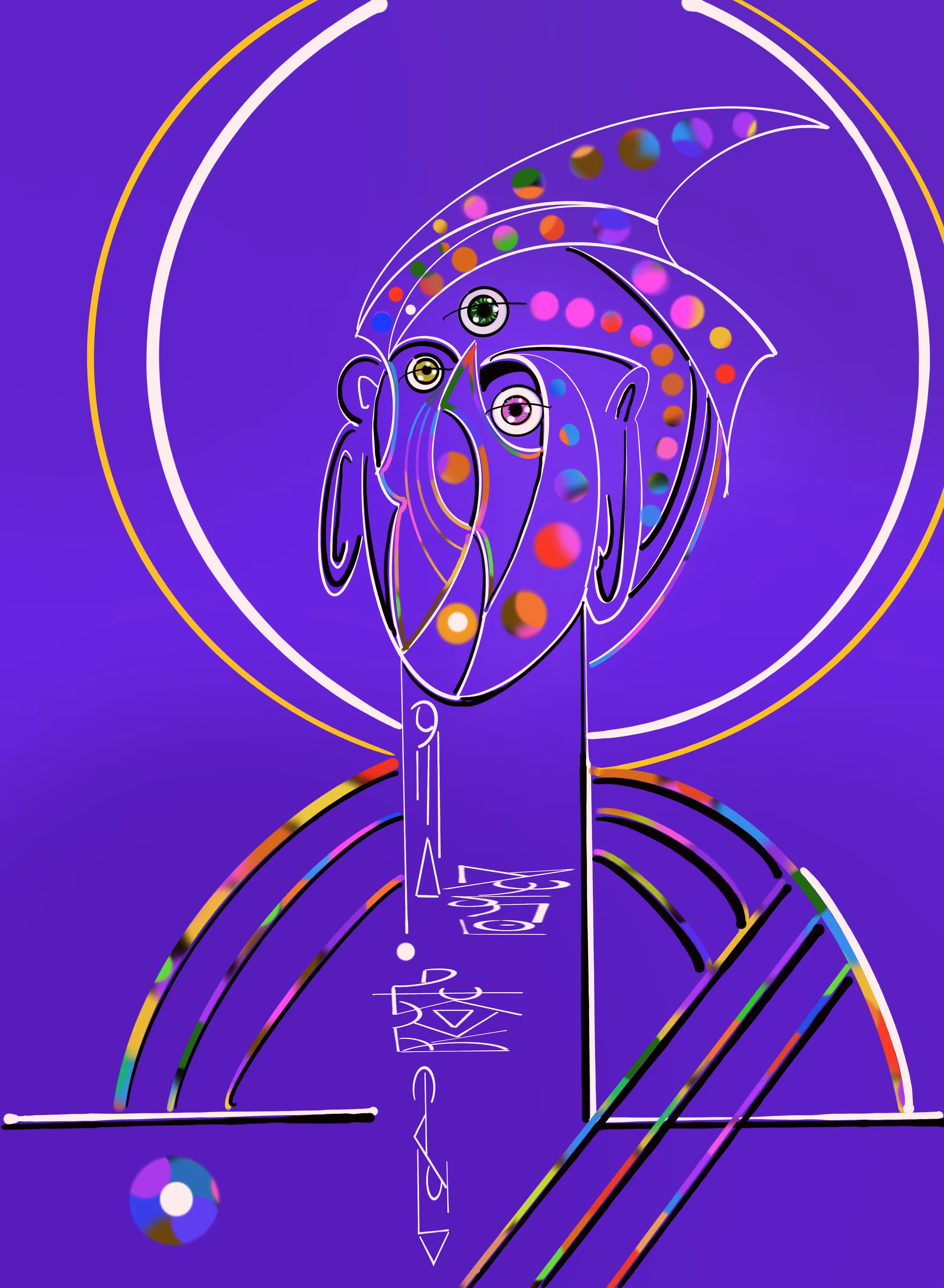 Bodhisattva Wenshu Is Harmonizing the Dharma Universe into Oneness