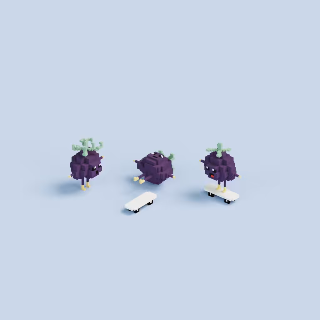 Voxel Blackberries