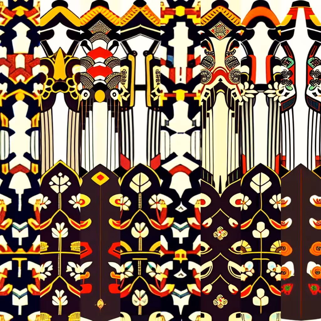 AI Japanese Traditional Texture #6
