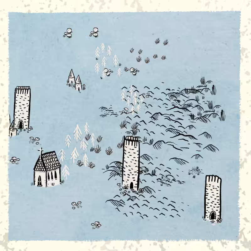 Medieval Village  #127