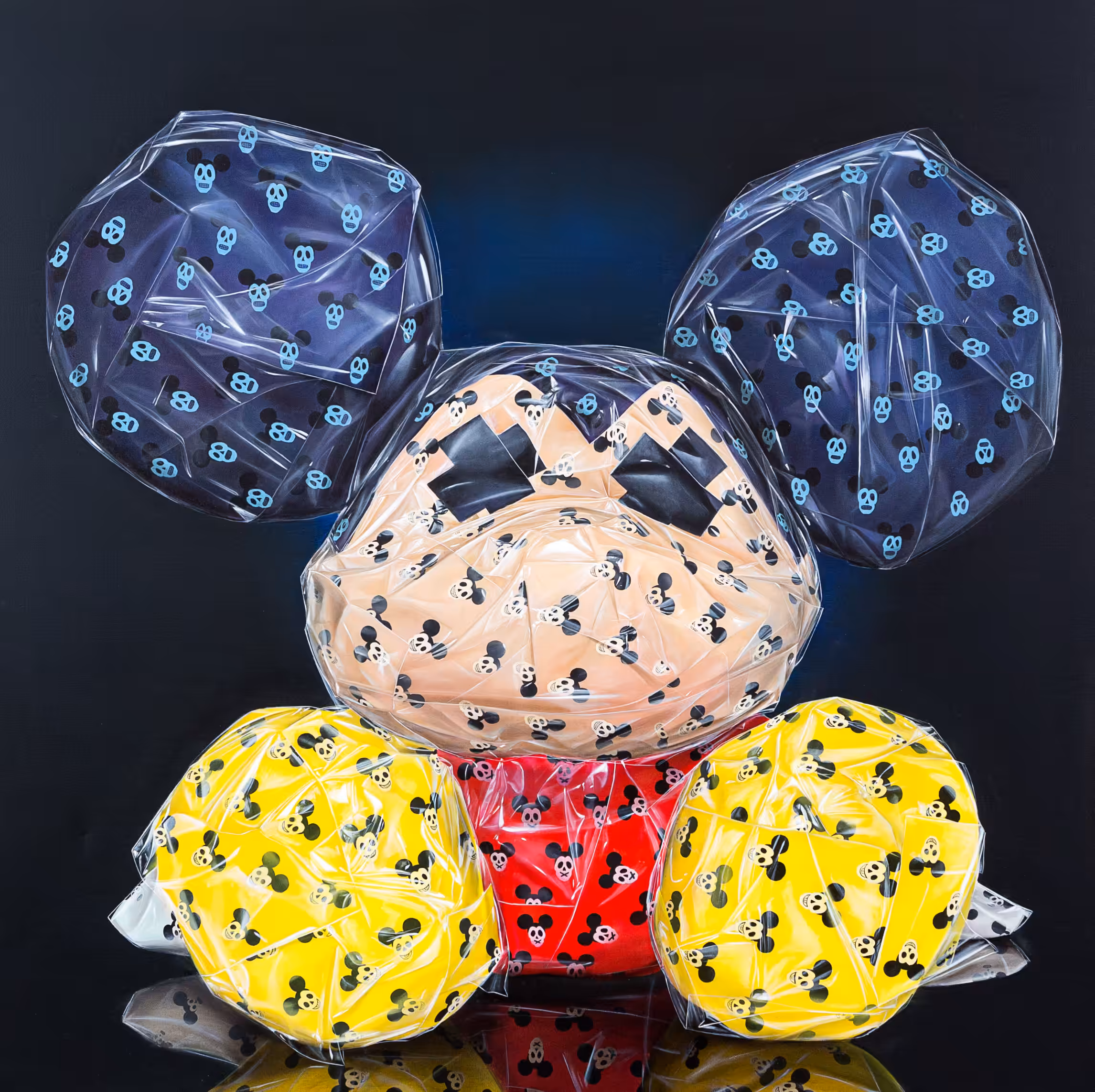 Smiling Skull Mouse