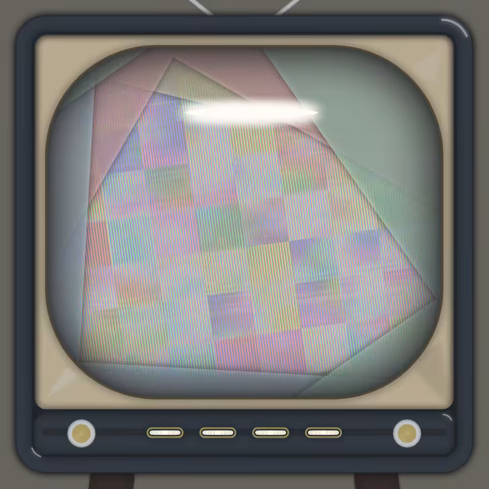 broken TV #7
