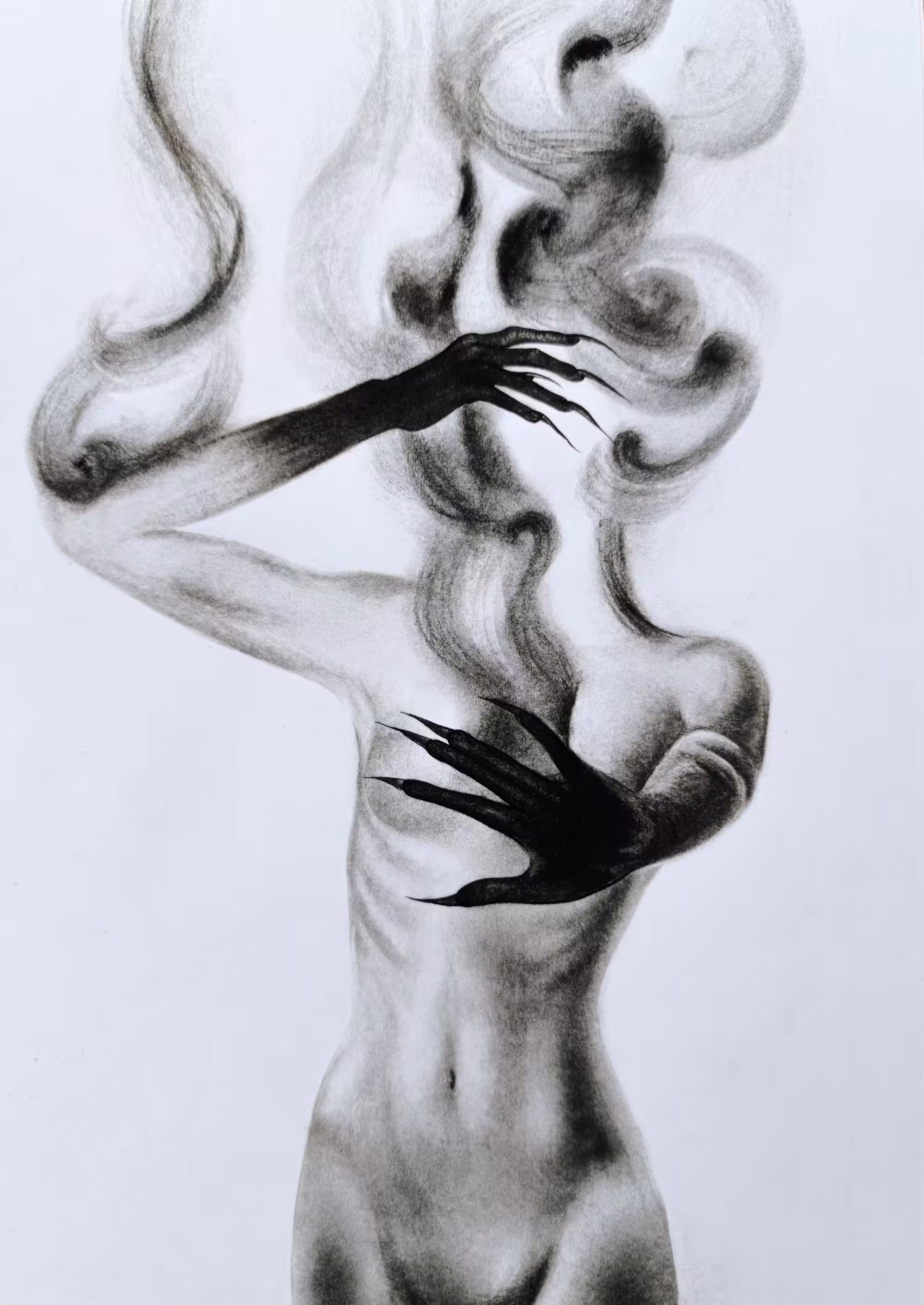 SHADOWS (pencil art): Ashes