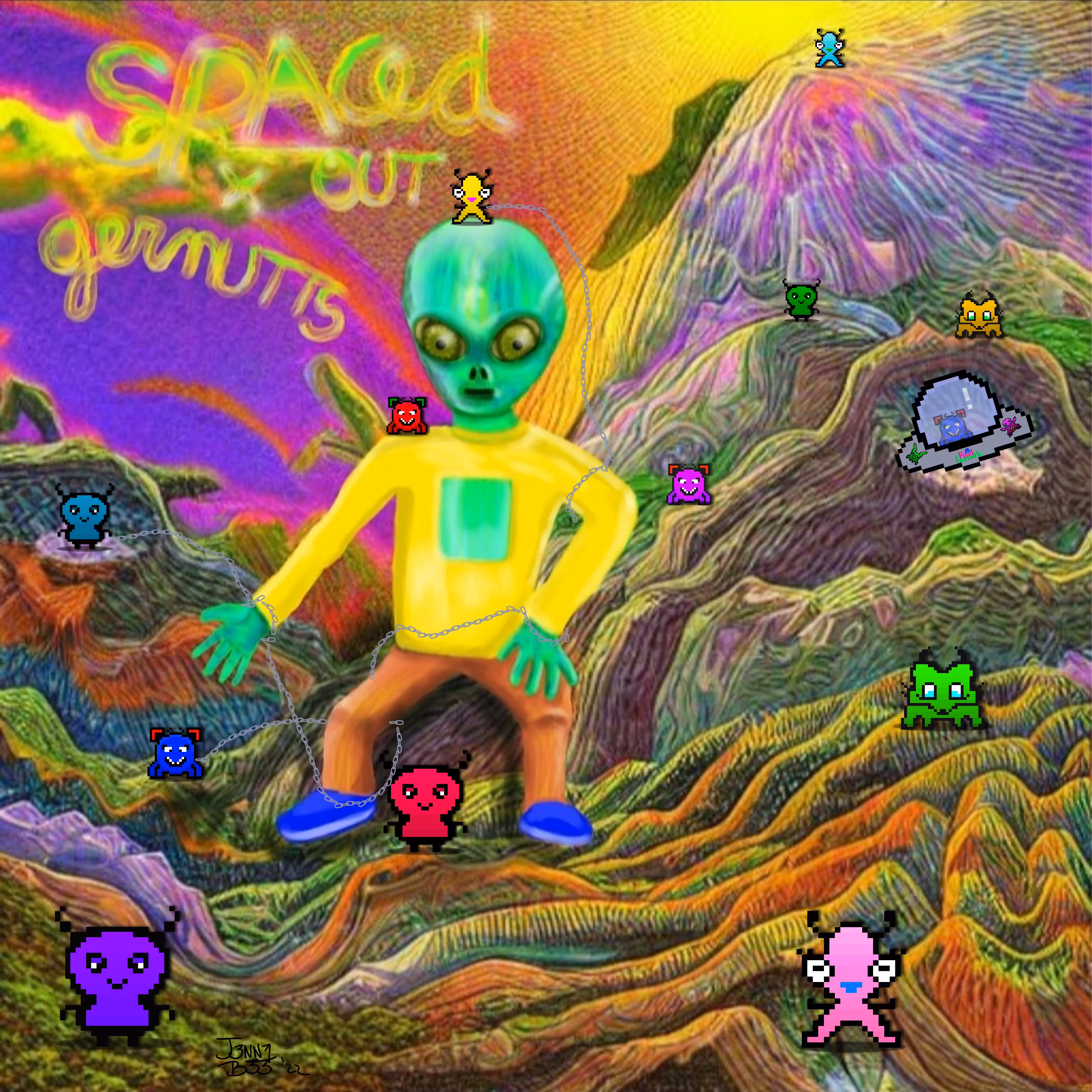 Spaced Out X Pixel Germutts ‘22