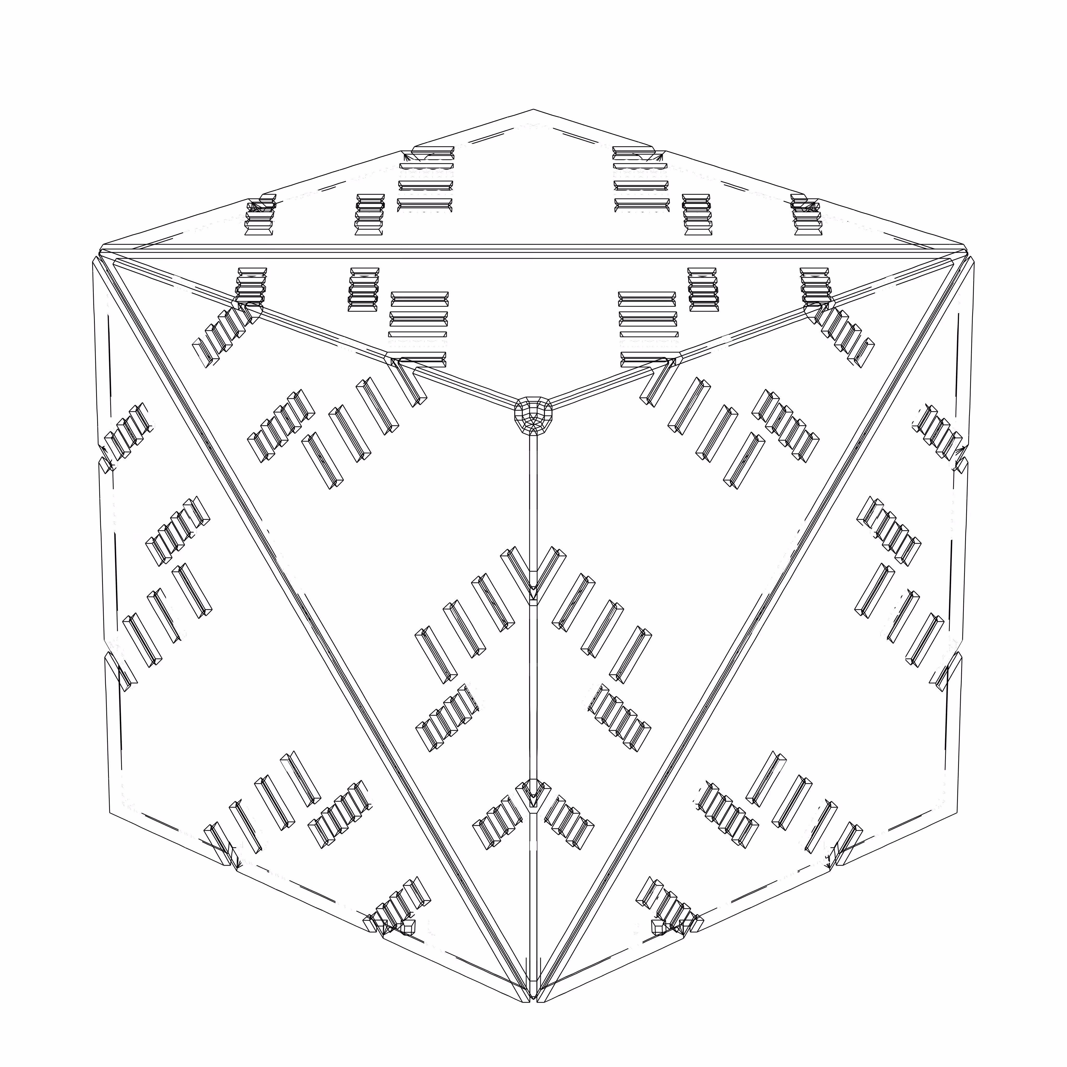 LL21 Alien Art Cube #763