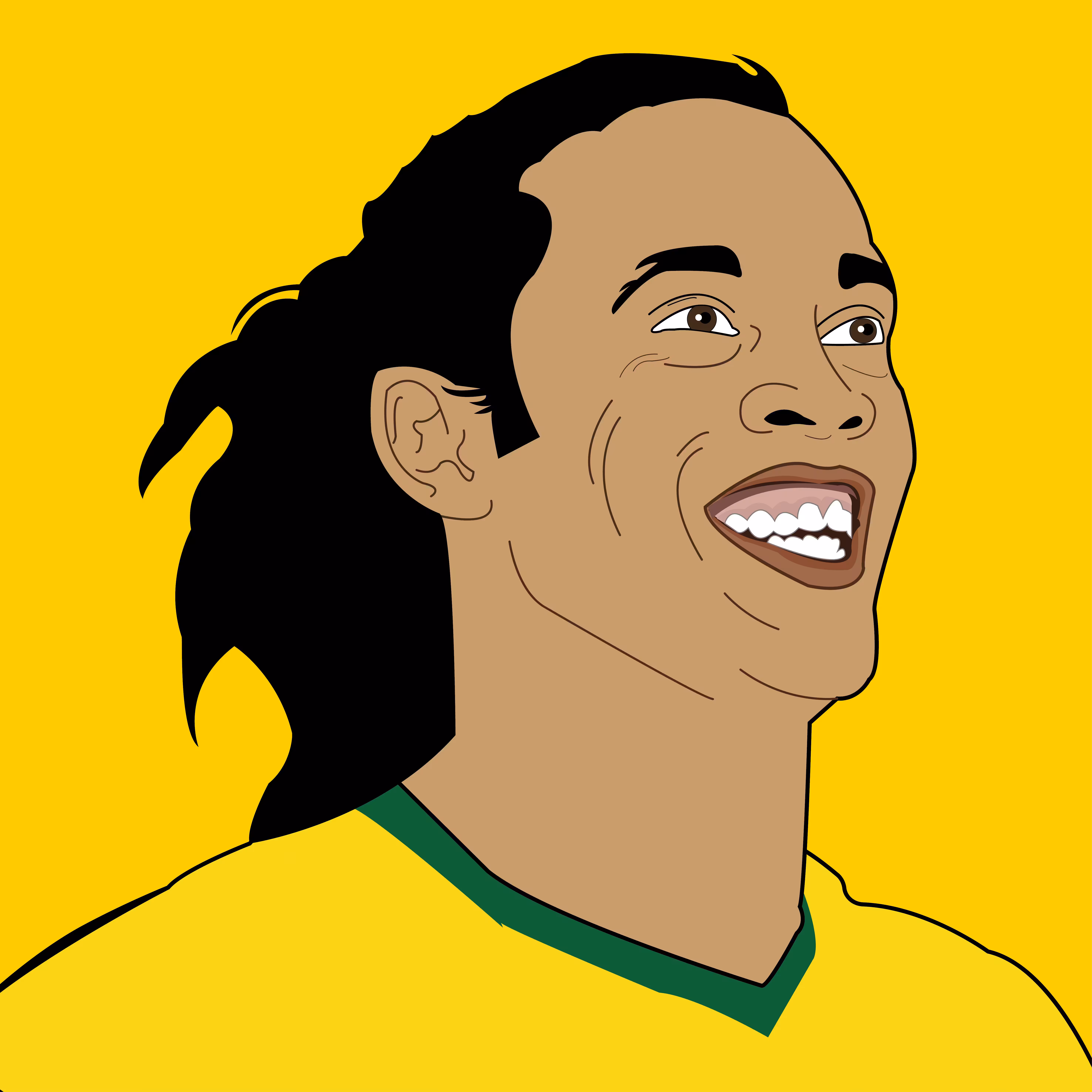 #01 Ronaldinho SuperRare Card
