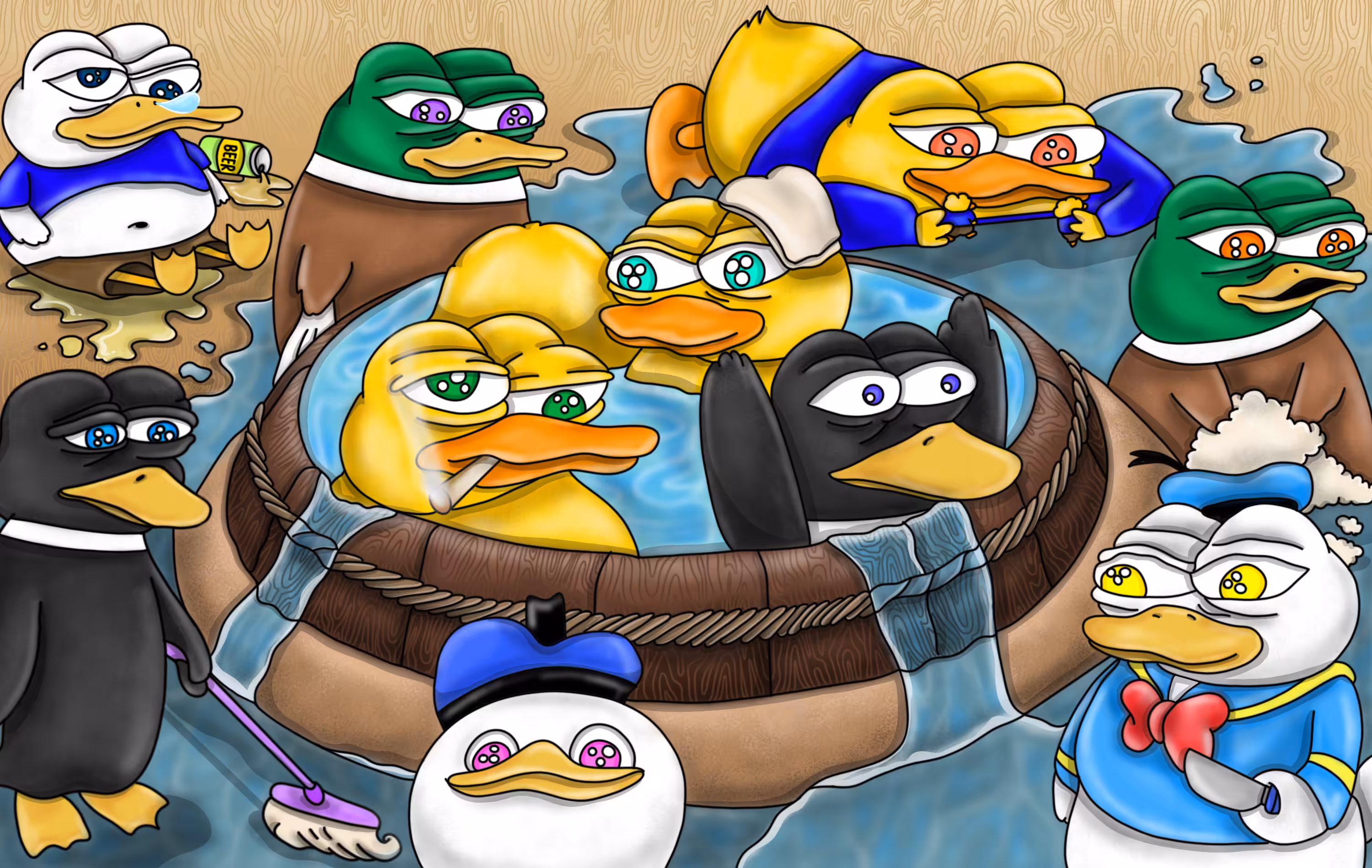 SPA DAY WITH DUCKIE & FRENS