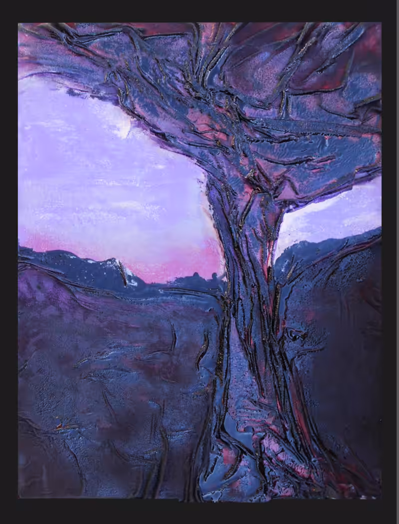 Figurative: Black tree