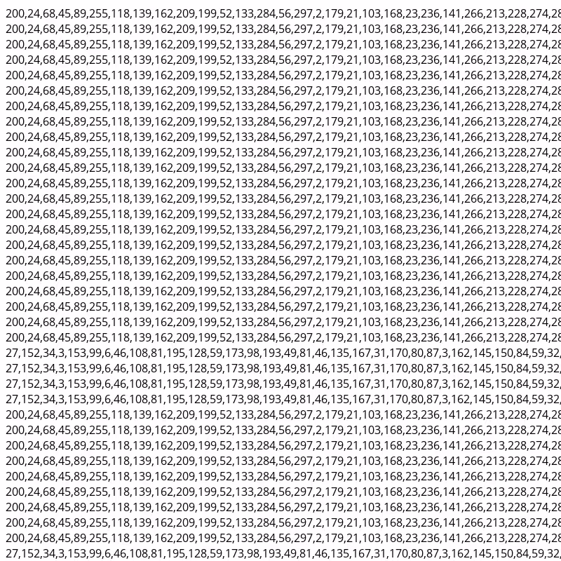 Stepped random numbers #2
