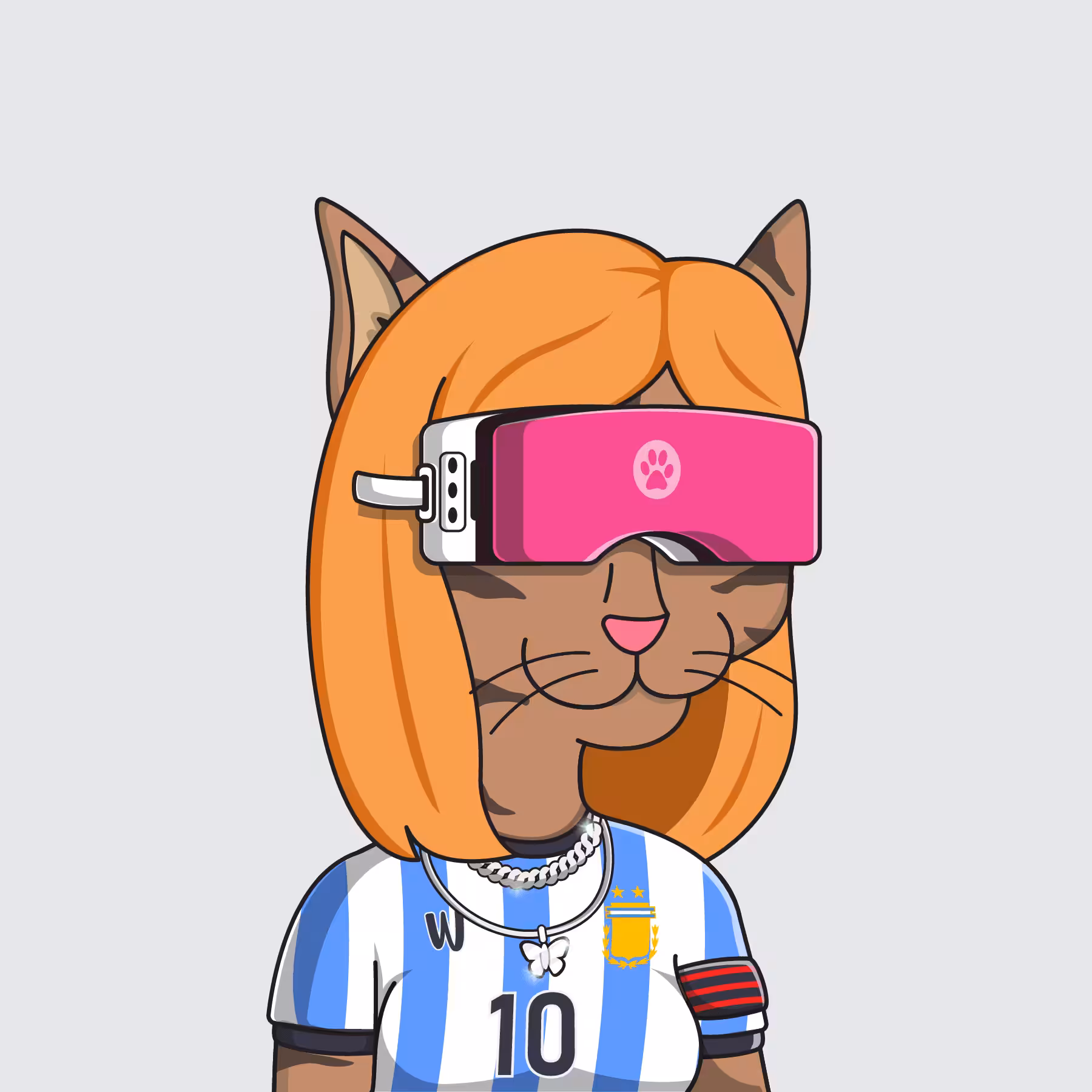 Girl Cat #200