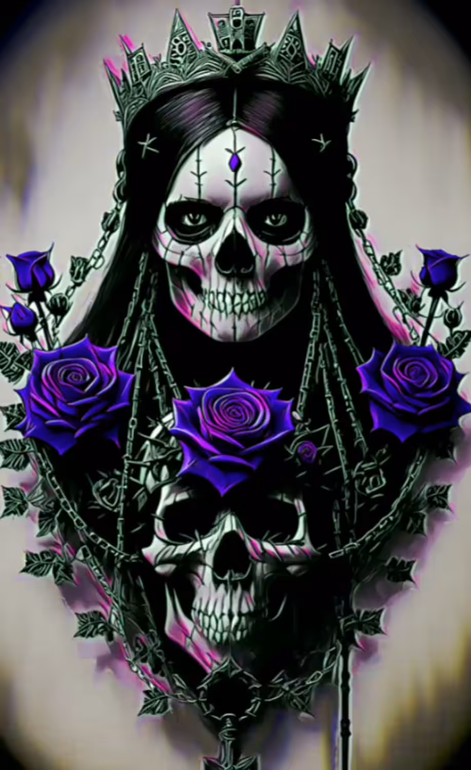 Skull and Roses  #8
