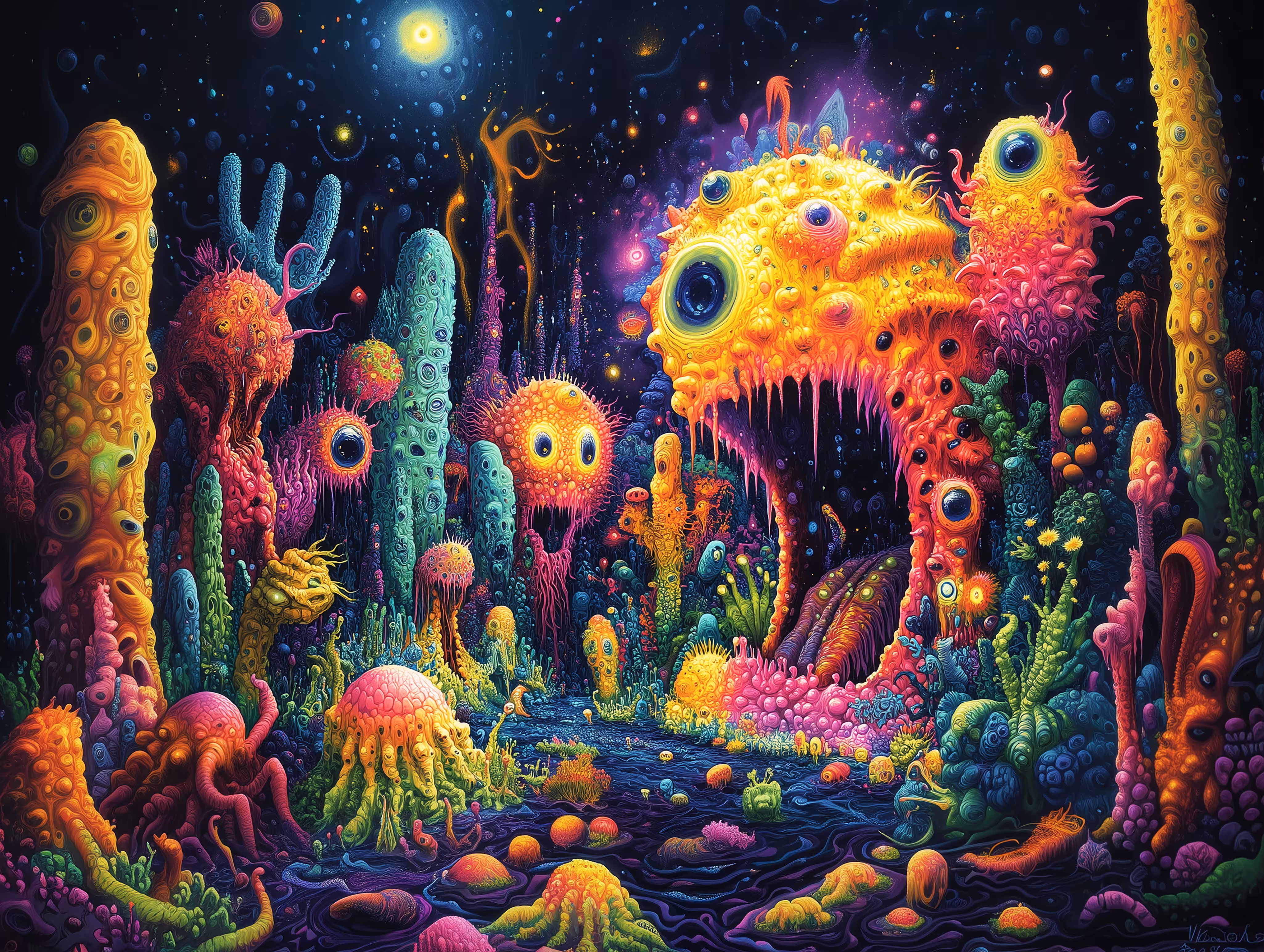 Sticky Freaky Hallucination