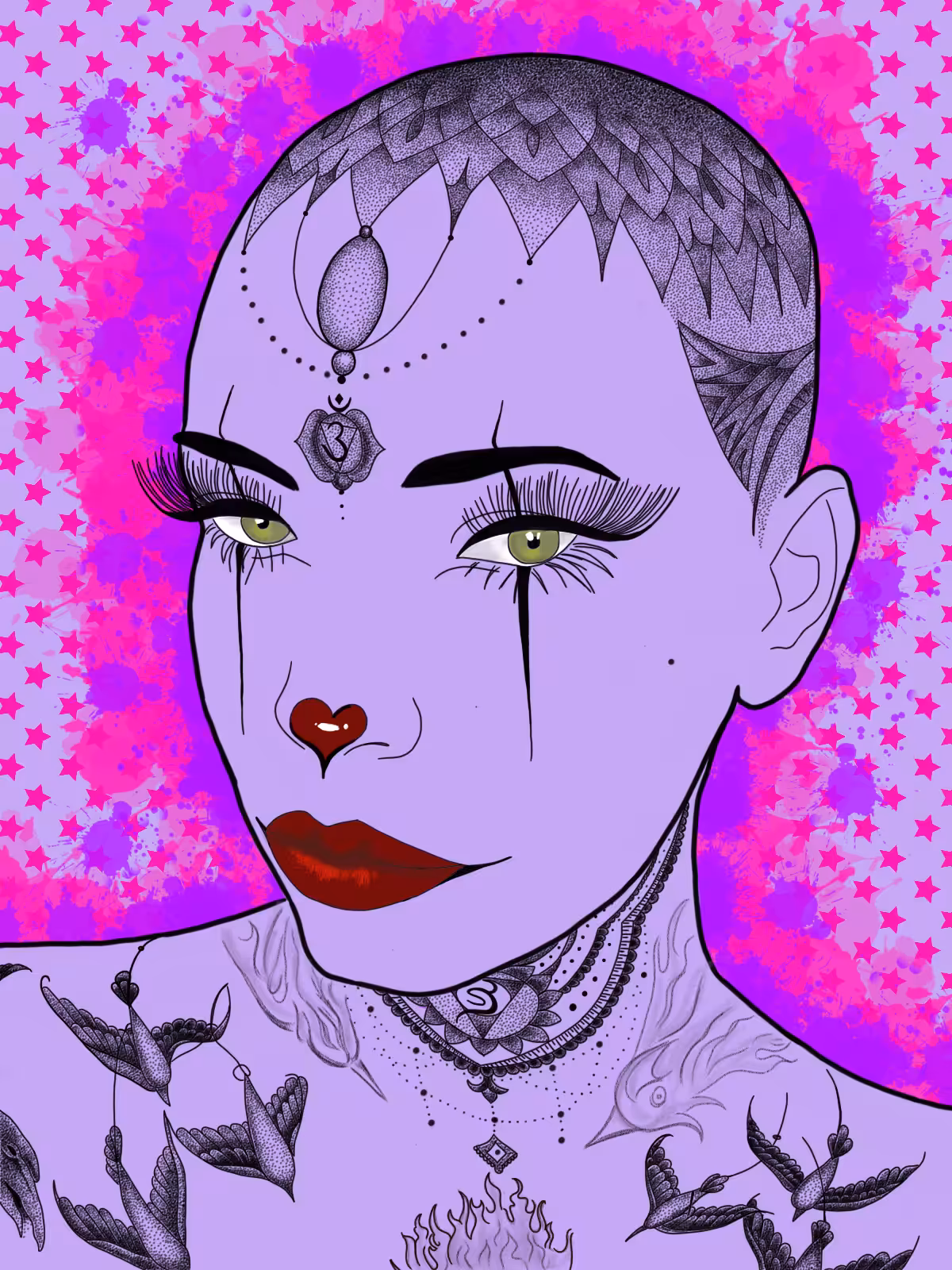 Violet Clown