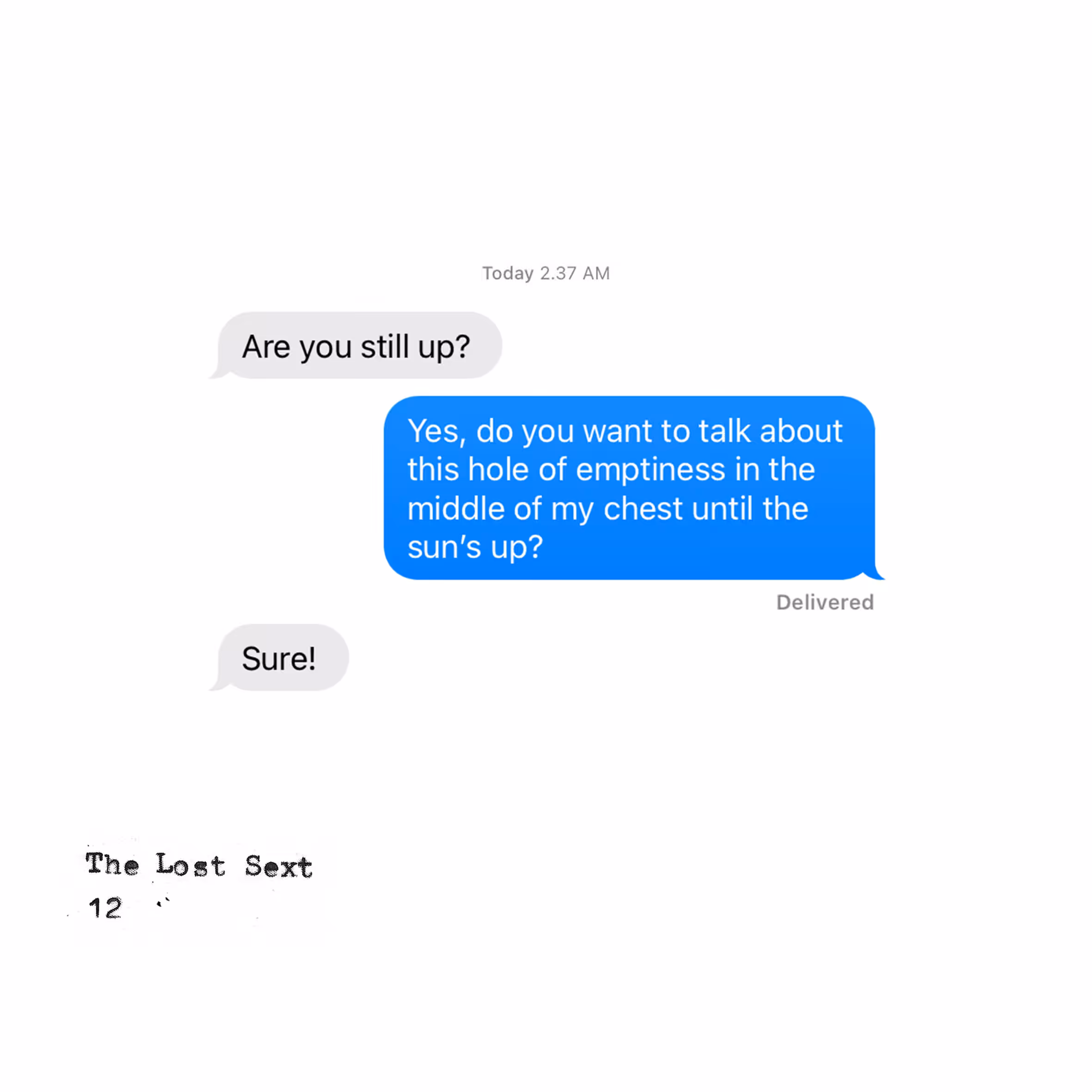 The Lost Sext | 12