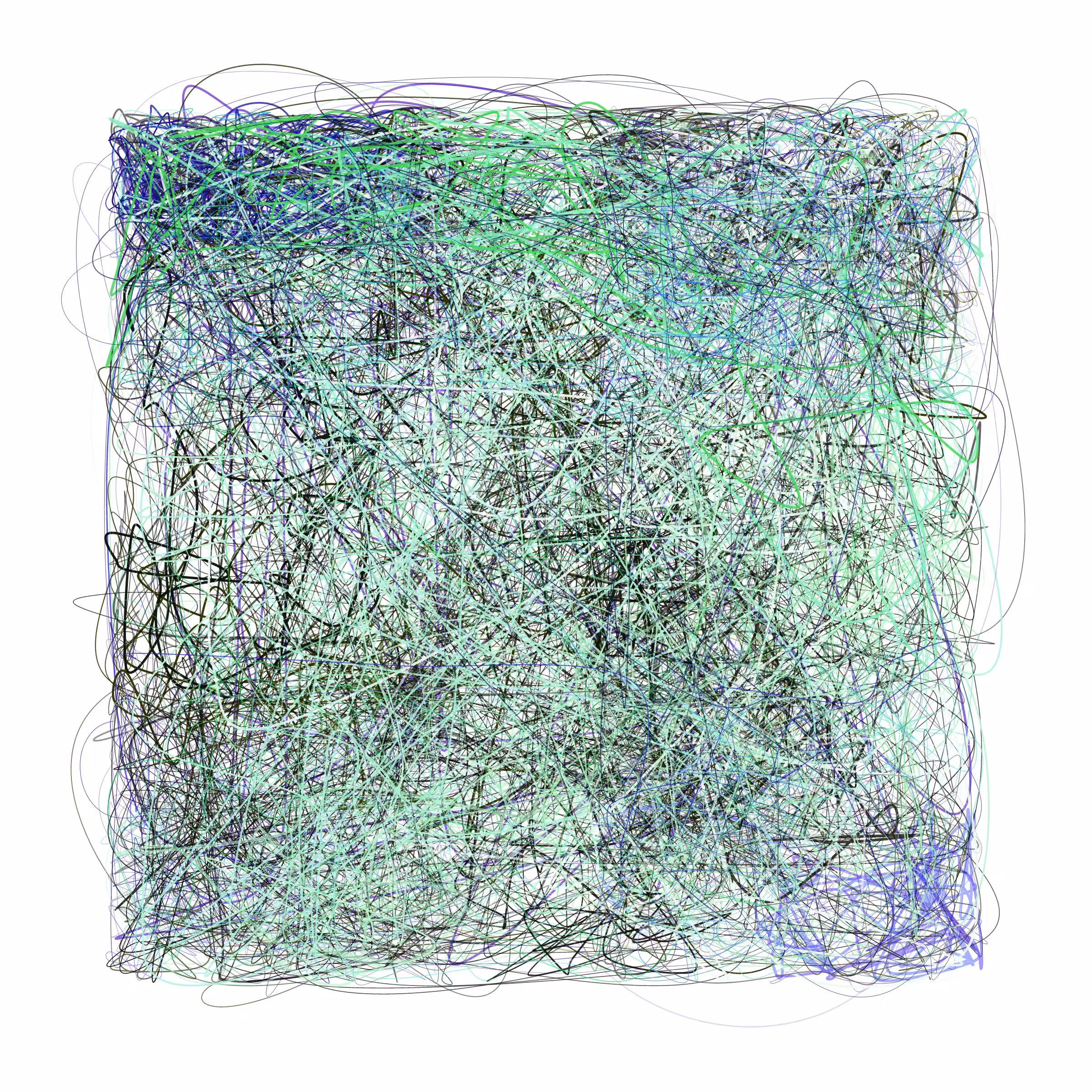 Scribbled Boundaries #319