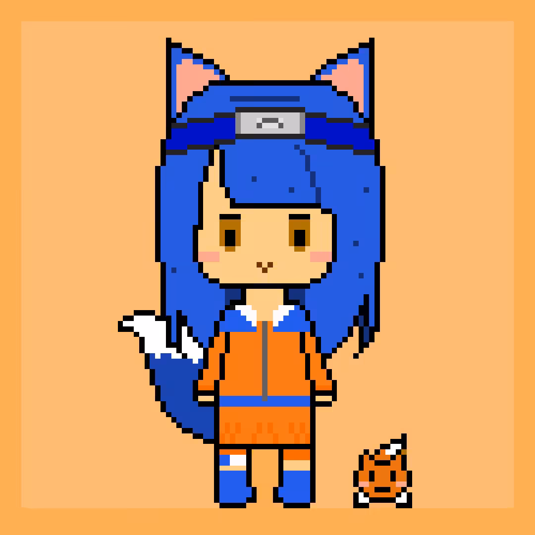 BlueFoxy #007 - Version Naruto Uzumaki.