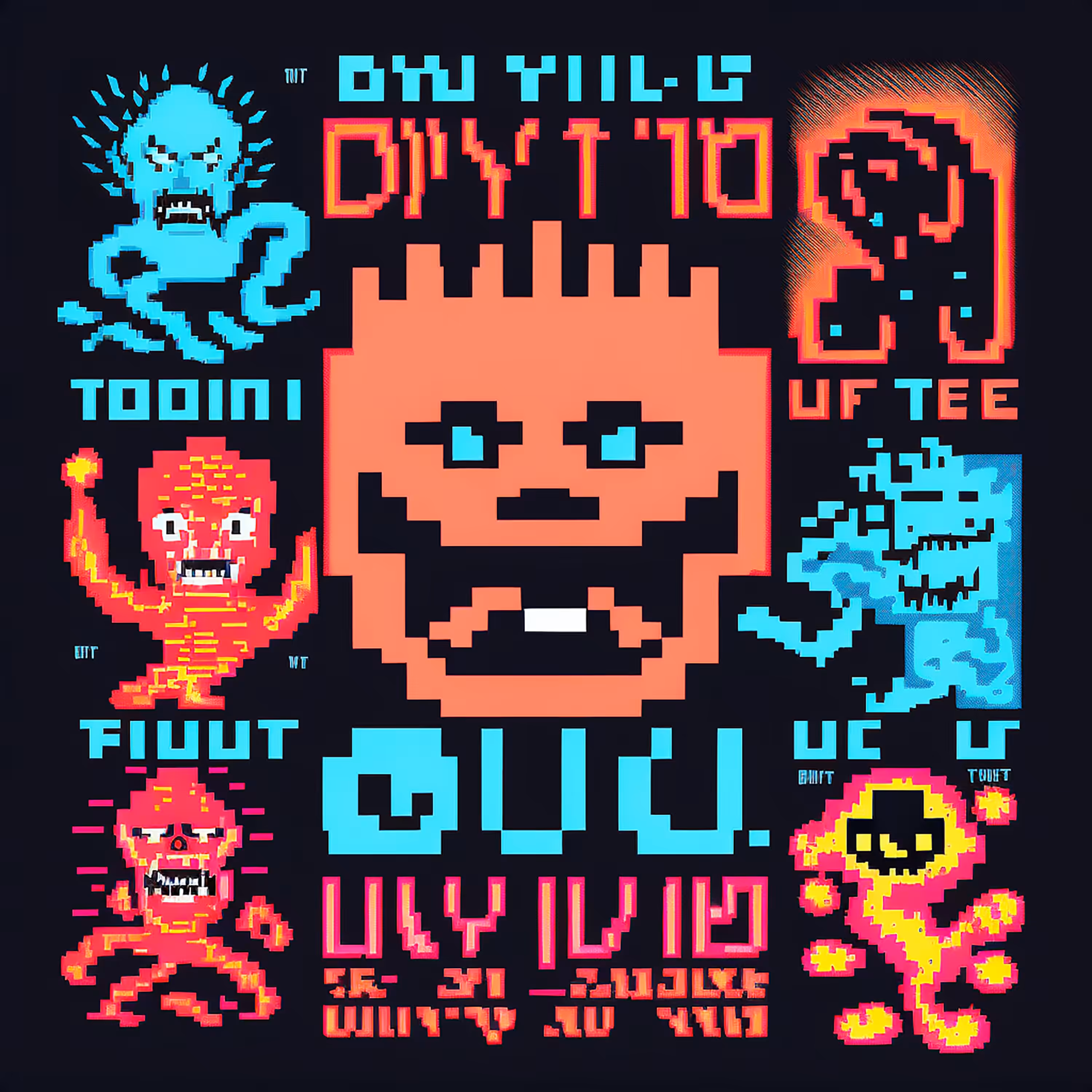 Pixel Game Posters #131