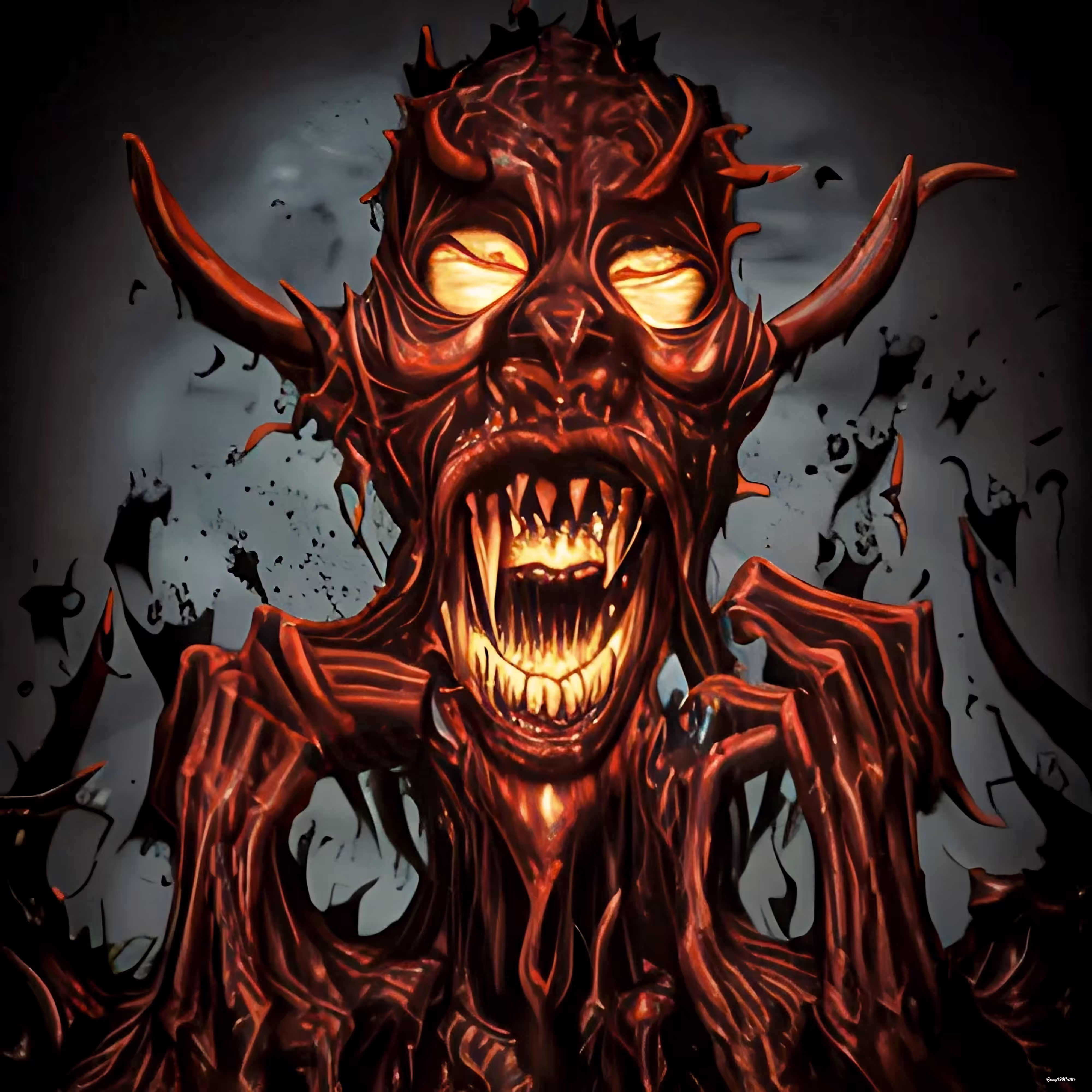 Ai Art by Benny: Demons Inside