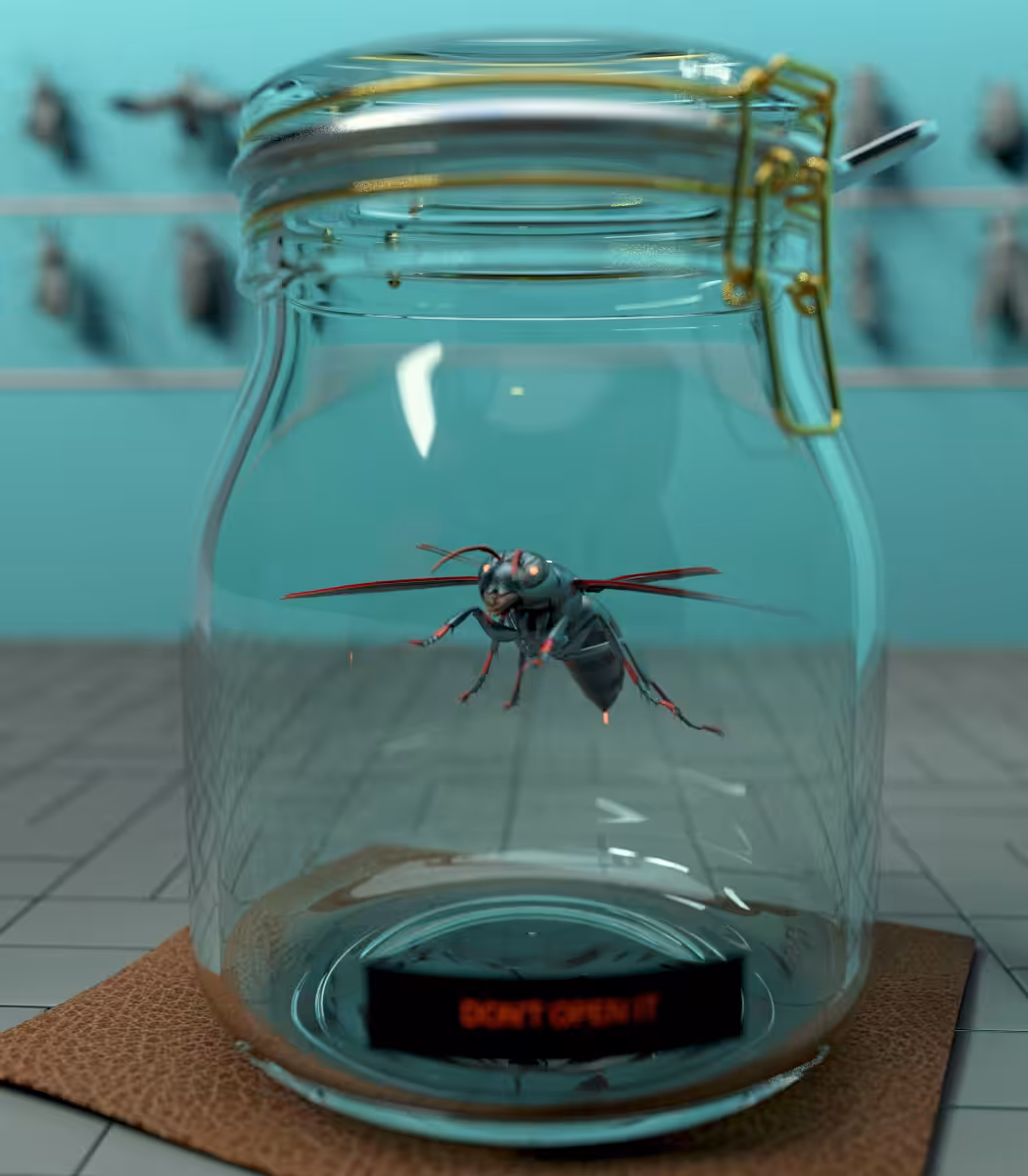 Cyborg Wasp