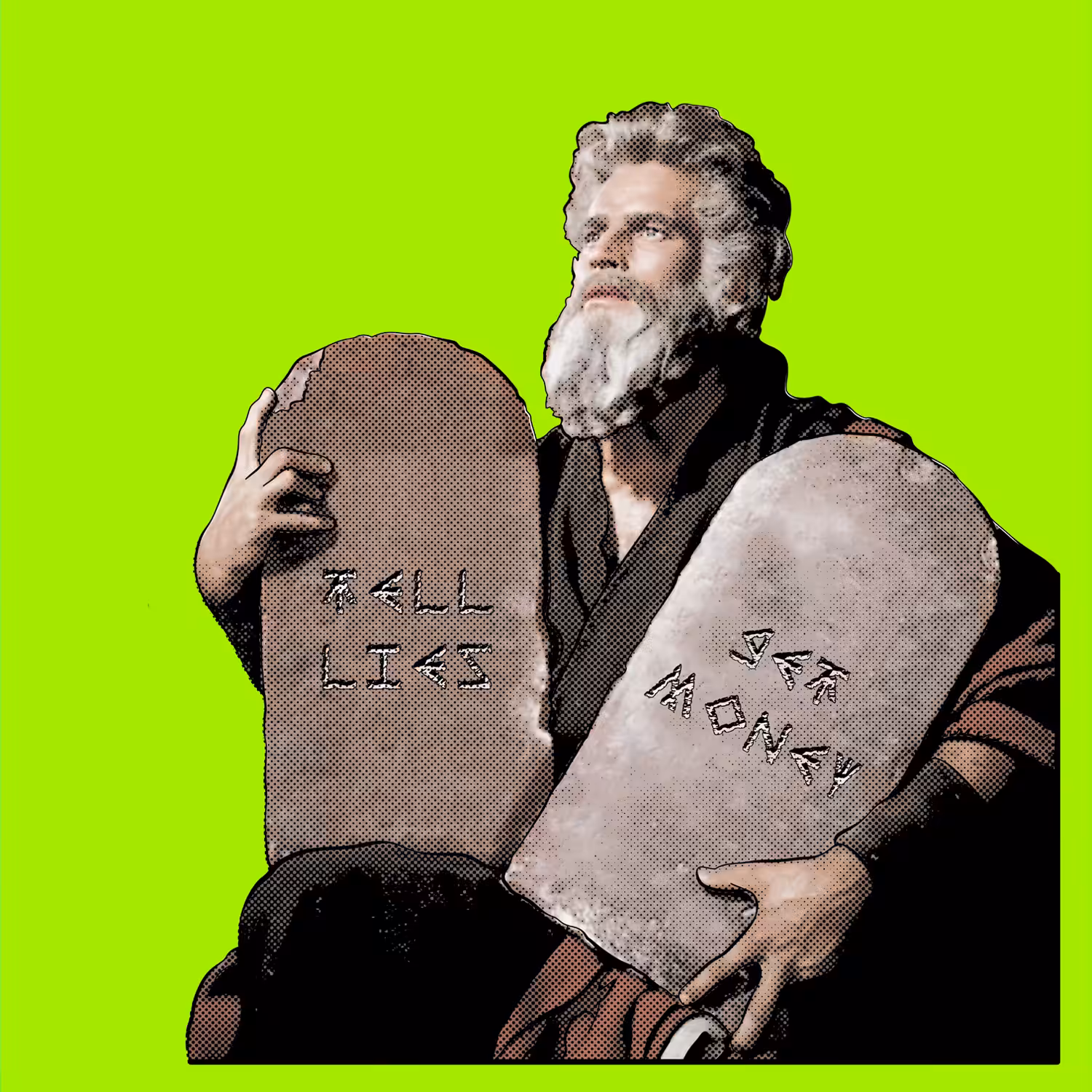 "The Commandments" LIME edition - by BENG (1 of 1 + REDEEM code)