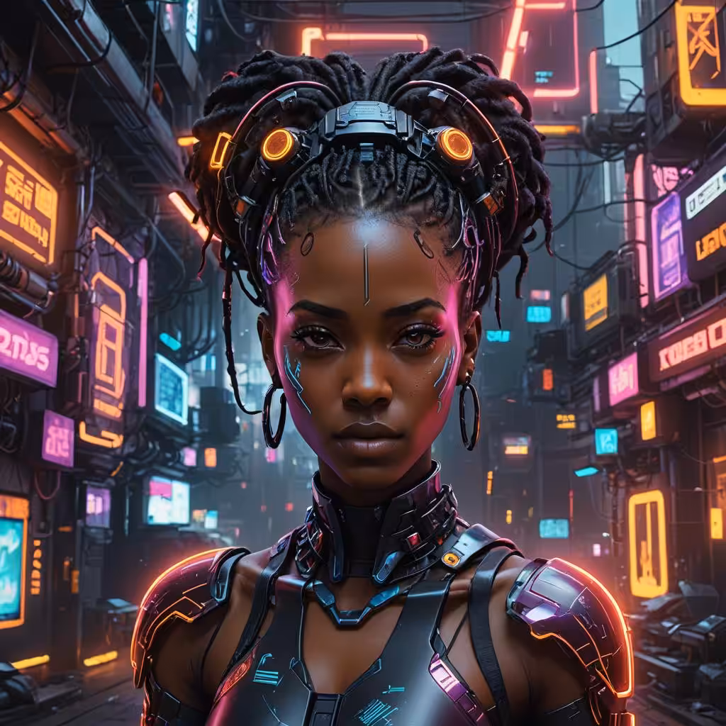 Cyberpunk Girl #030
