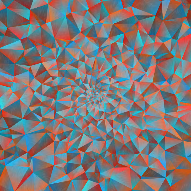 Delaunay Spiral #25