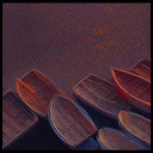 boats at sunset #51