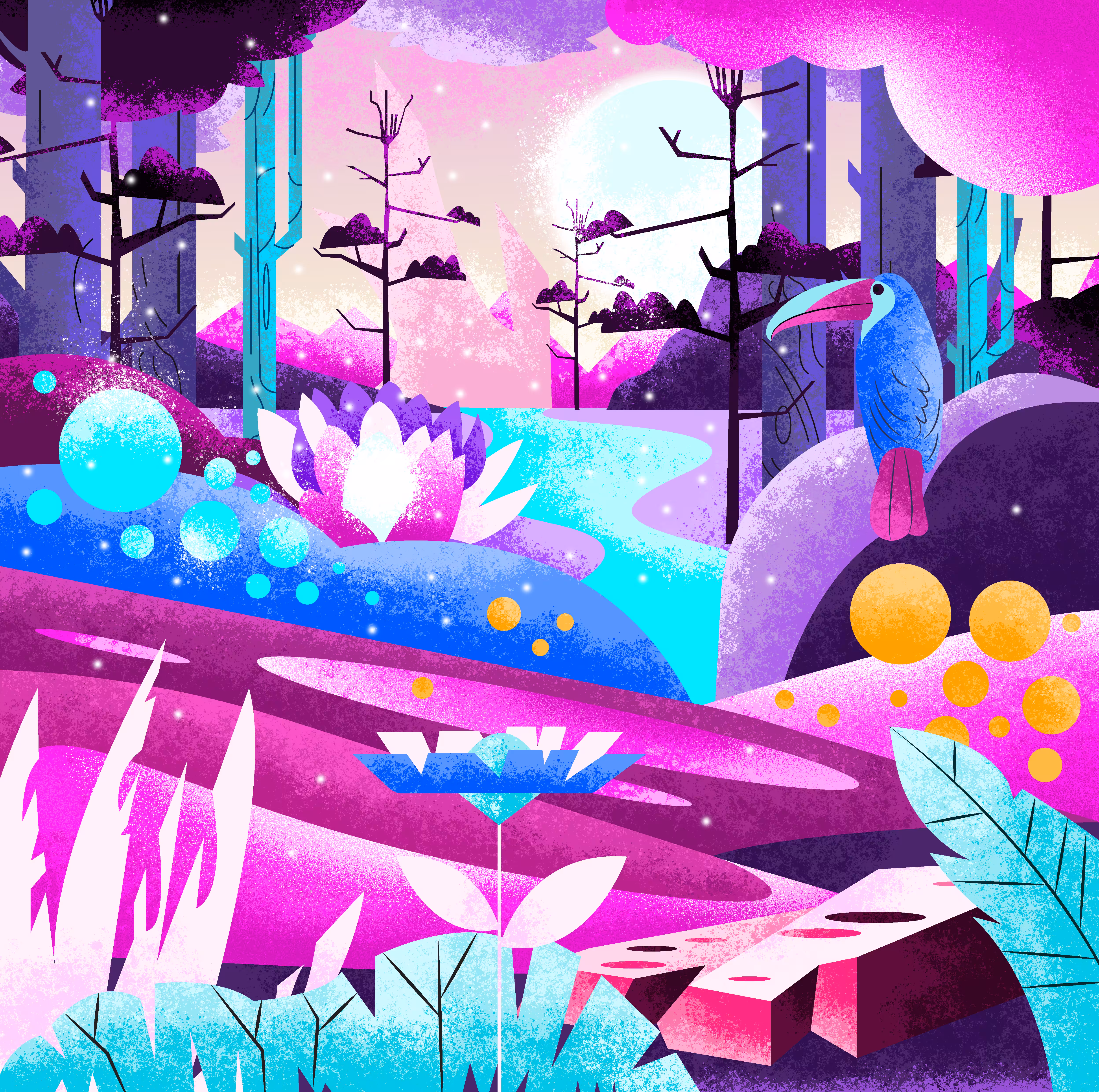 Pink Garden