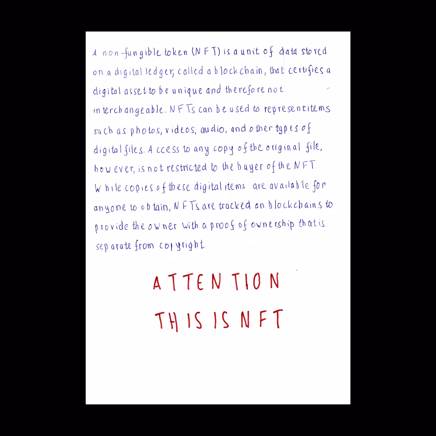 What is NFT?