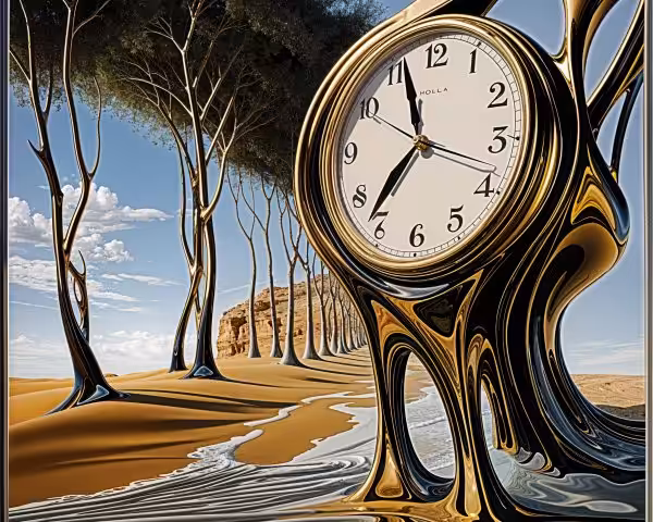 Art in sky: Glass hourglass
