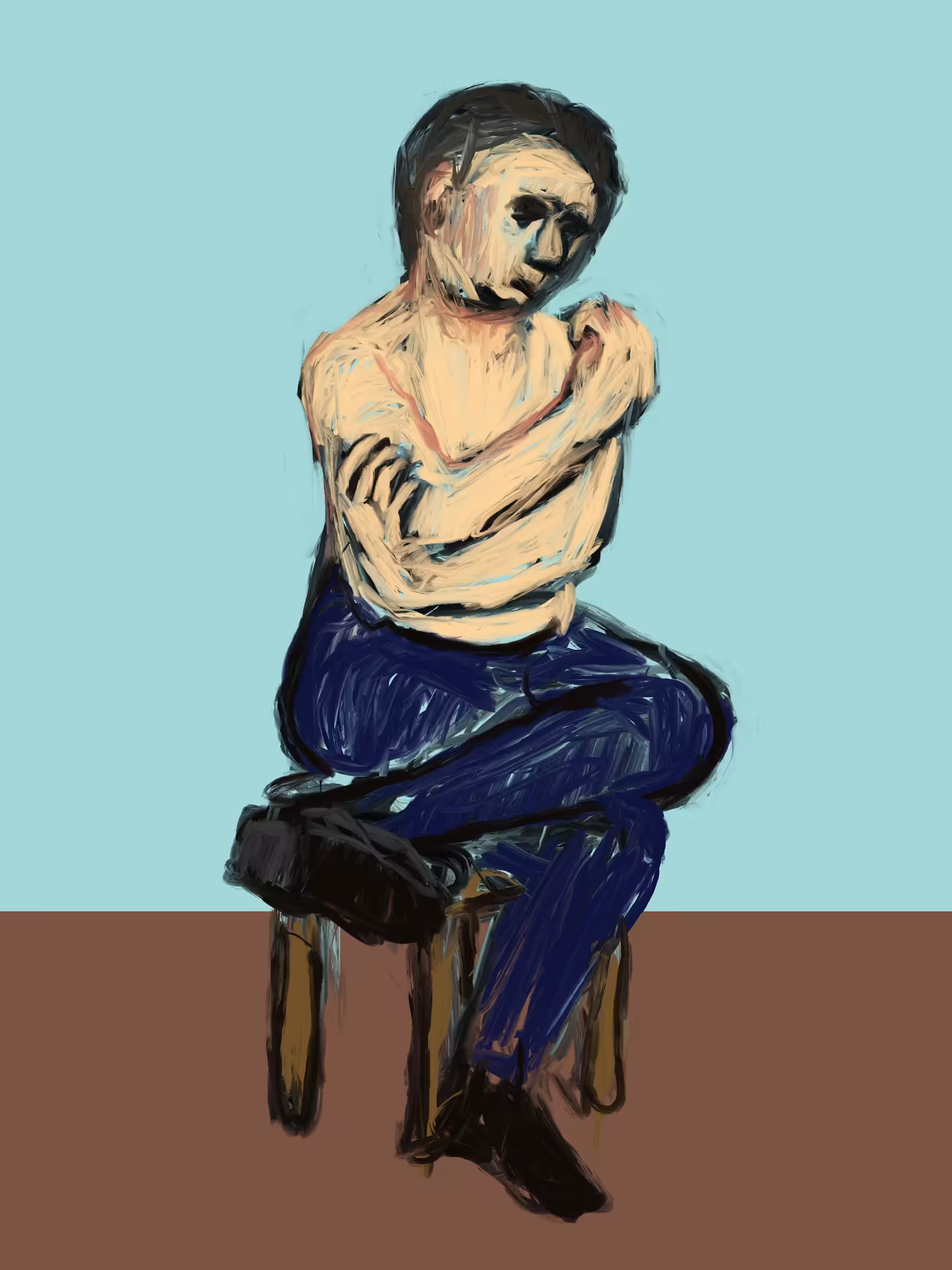 Man in Chair