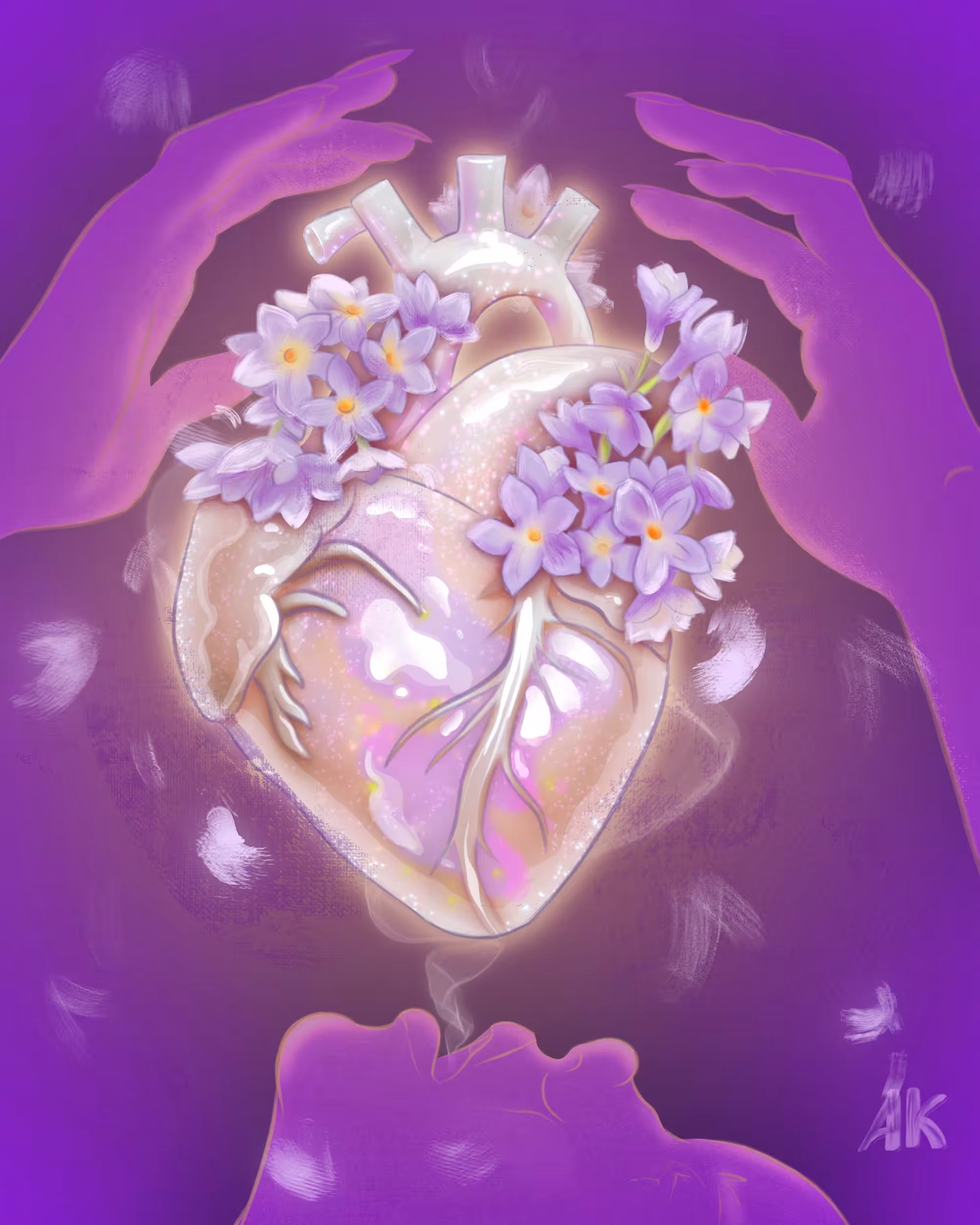 Art - comes from the heart