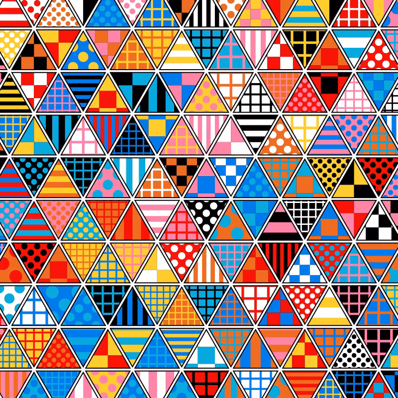 Triangle Tile #14