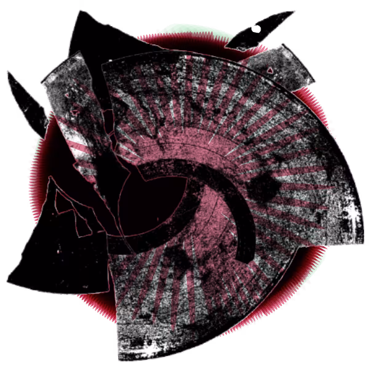 vinyl mandala #4