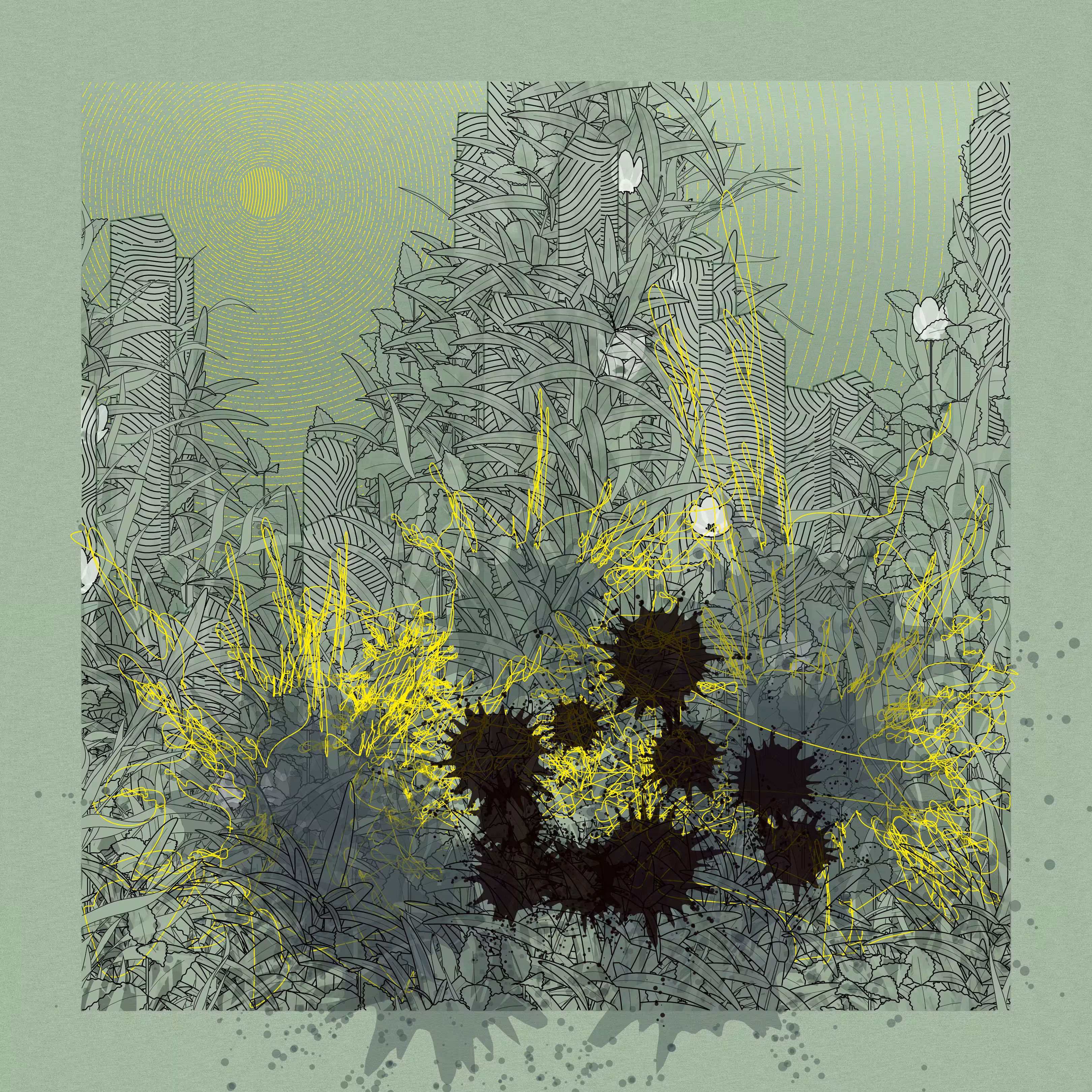 Landscape with Carbon Capture #10892