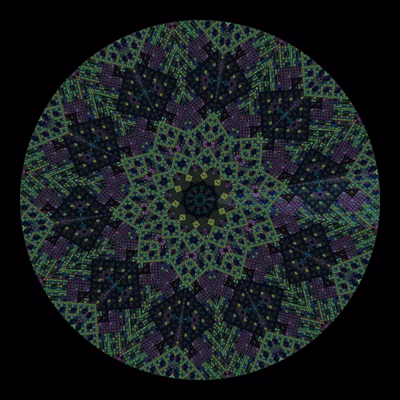 Binary kaleidoscope #126