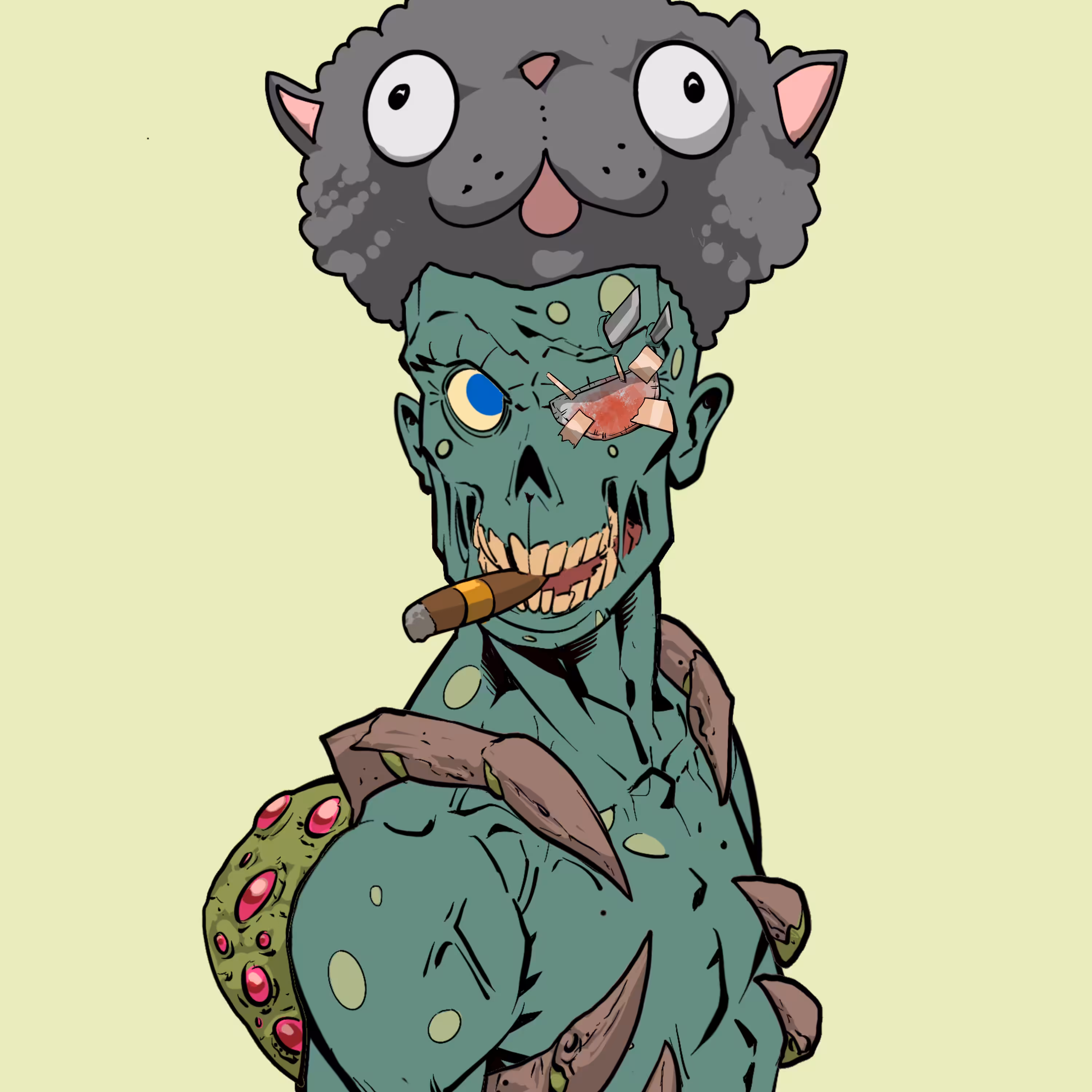 GlieseZombiesPFPs: GlieseZombiePFP #2785