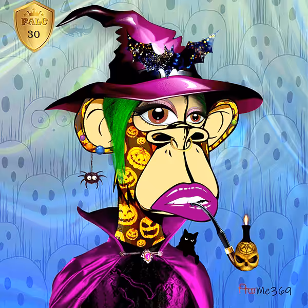 Female Ape #030 (Trick or treat)