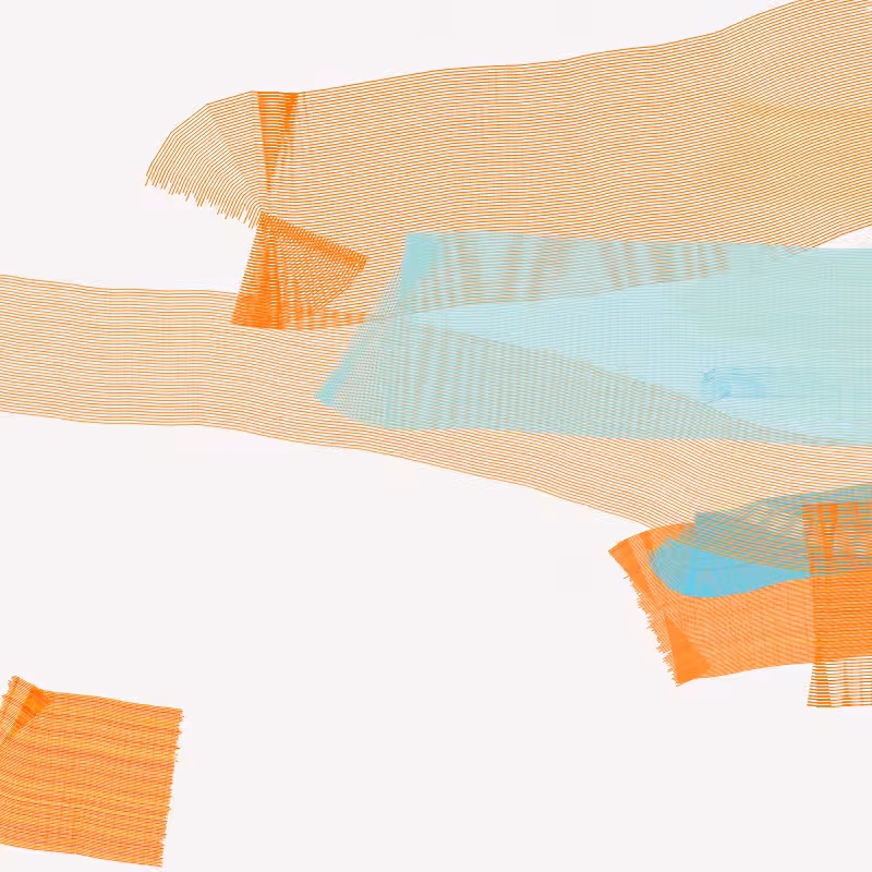 Raked Strokes #9