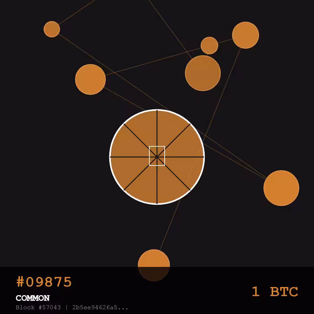 Bitcoin Pizza Genesis: 10K — COMMON Edition | May 22, 2010 - The Day Everything Changed