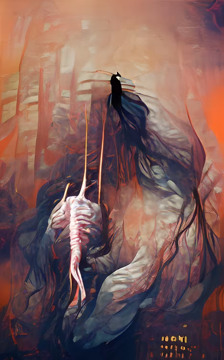 The dread of being alone. Hung between the second rib