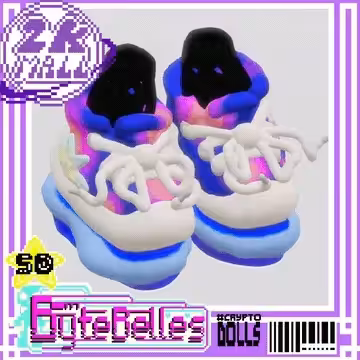 2KMall - set 02 - blue aircloud sneakers