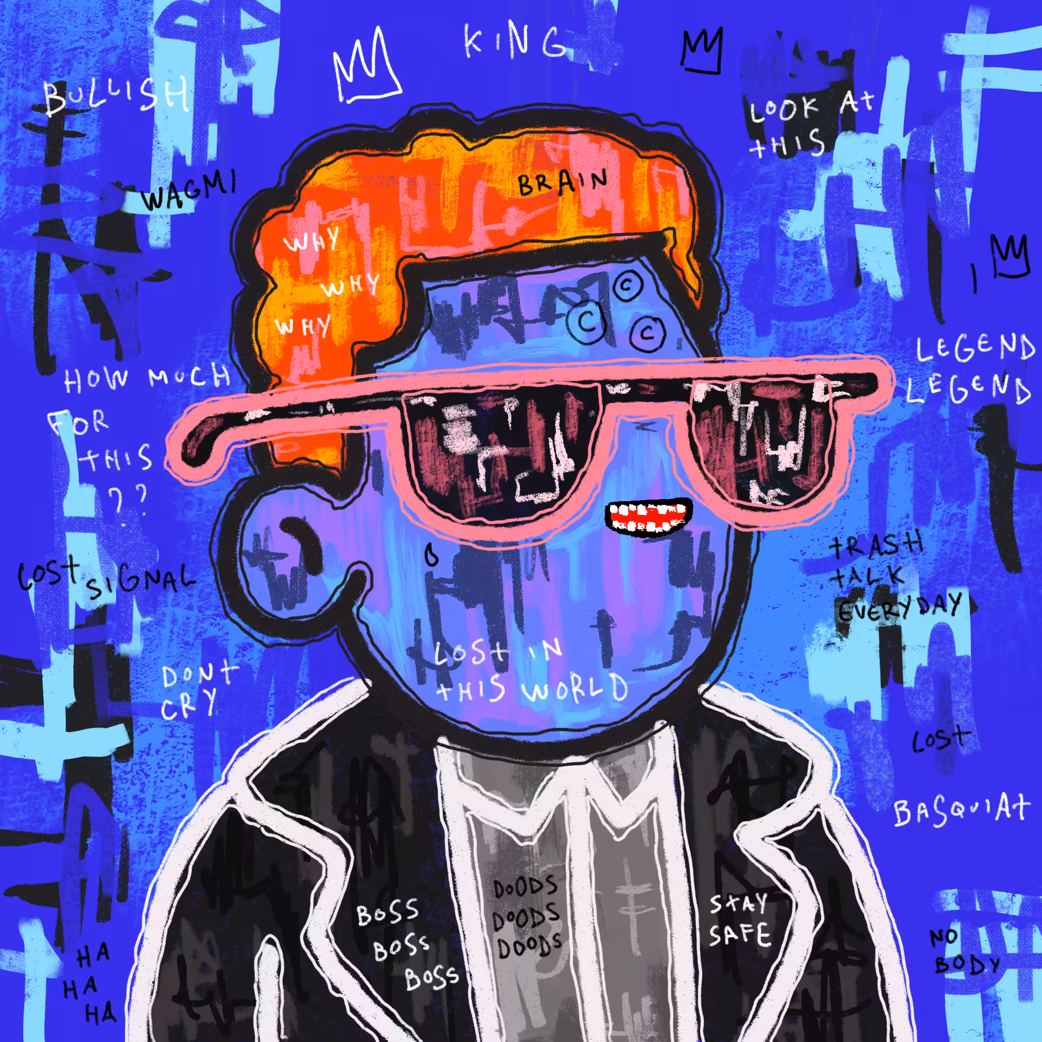Doodlesquiat #51