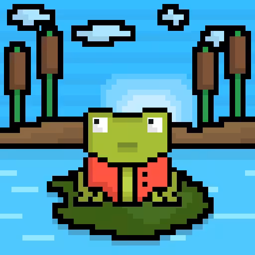 Pixel Frogs #13
